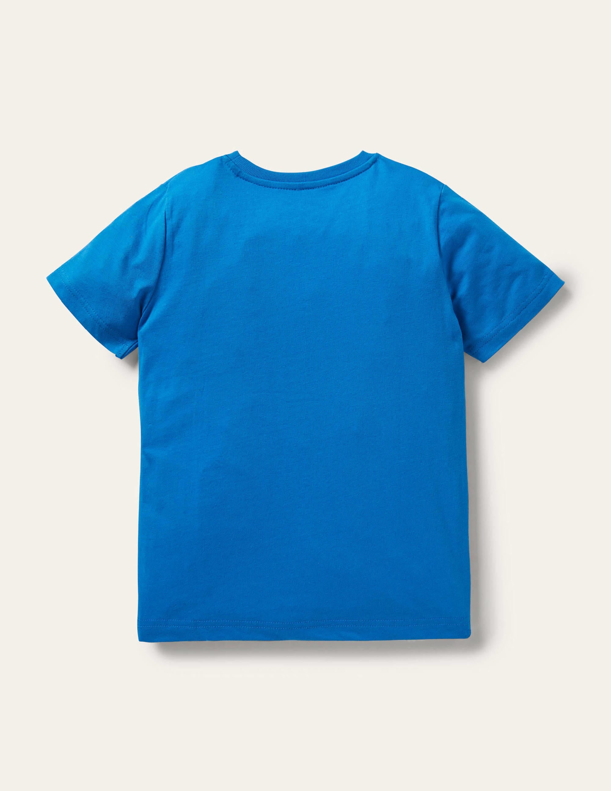 Underwater Appliqué T-shirt-Moroccan Blue Squid - Image 2