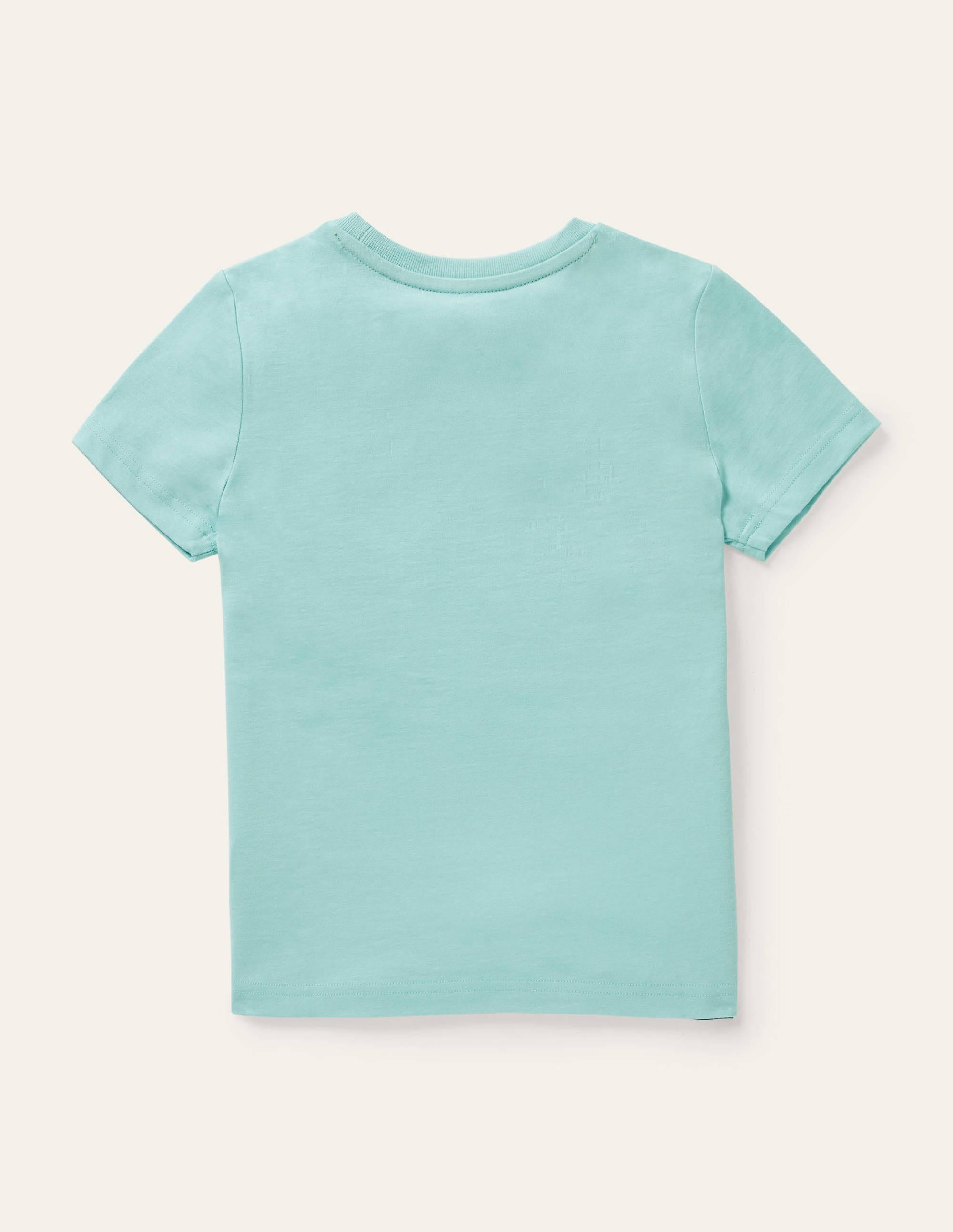 Graphic Layers T-shirt-Georgian Blue Rainforest - Image 2