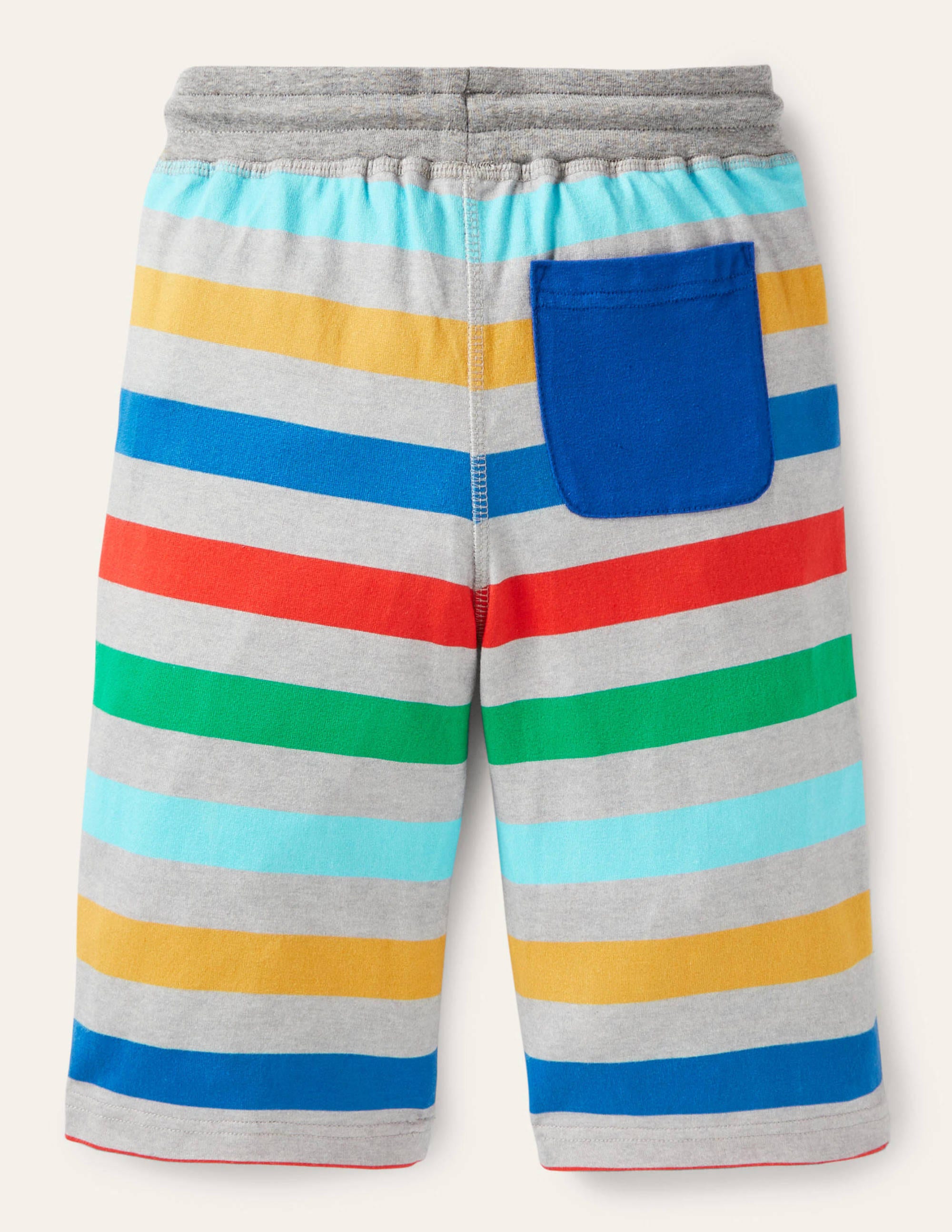 Jersey Baggies-Grey Rainbow Multi - Image 2