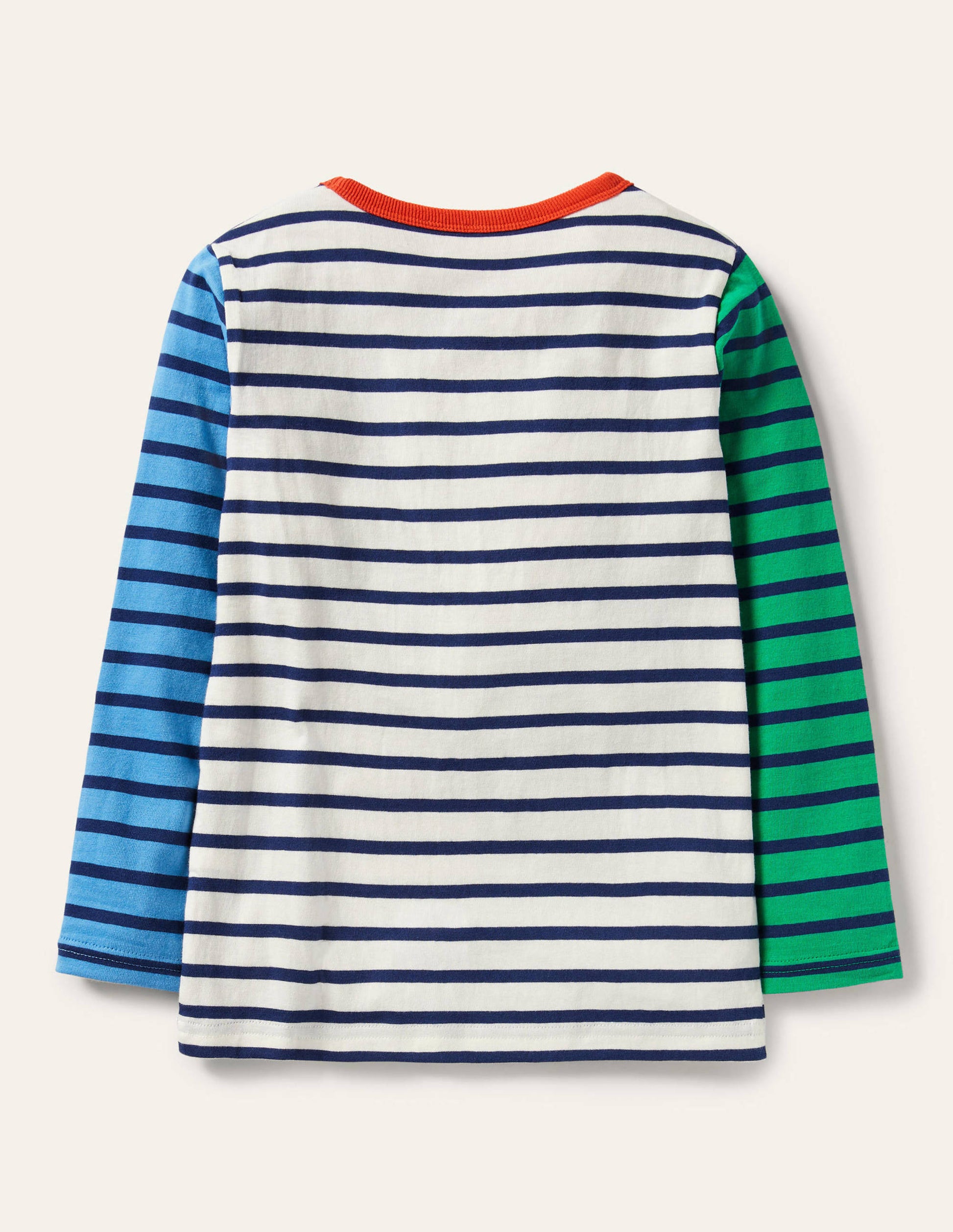 Long Sleeve Breton T-shirt-Multi Hotchpotch-2