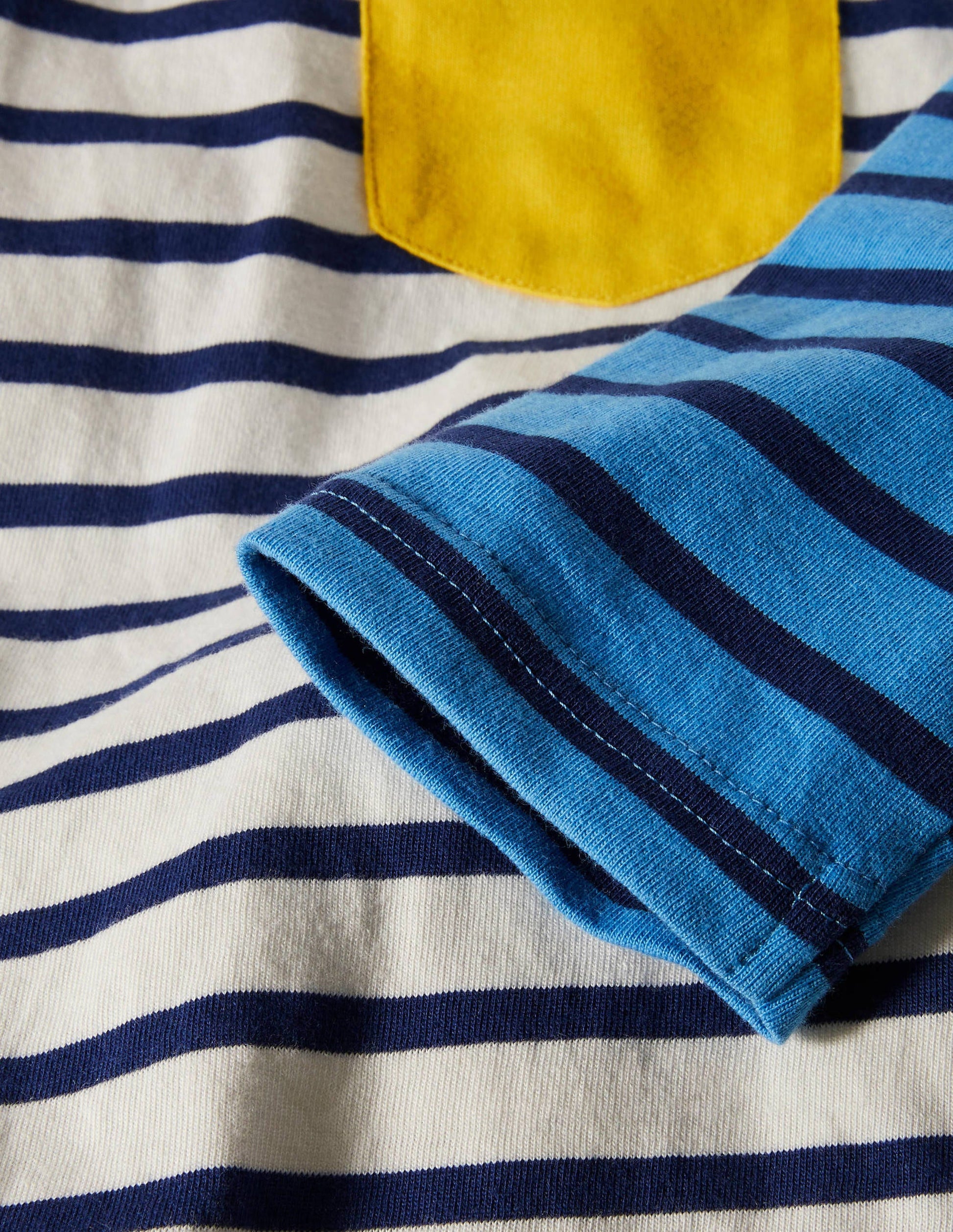 Long Sleeve Breton T-shirt-Multi Hotchpotch-3