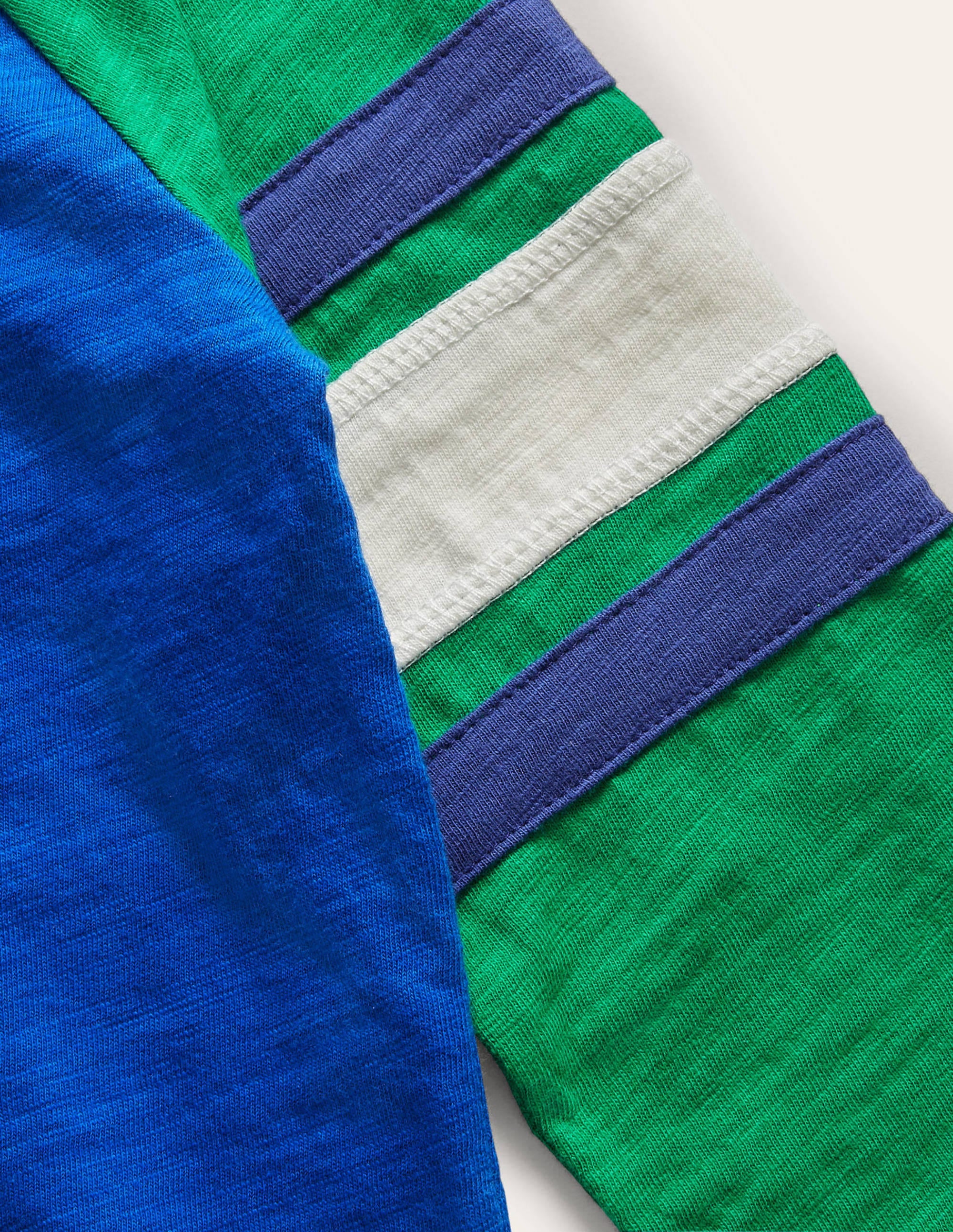 Raglan T-Shirt-Brilliant Blue/Green Pepper - Image 3