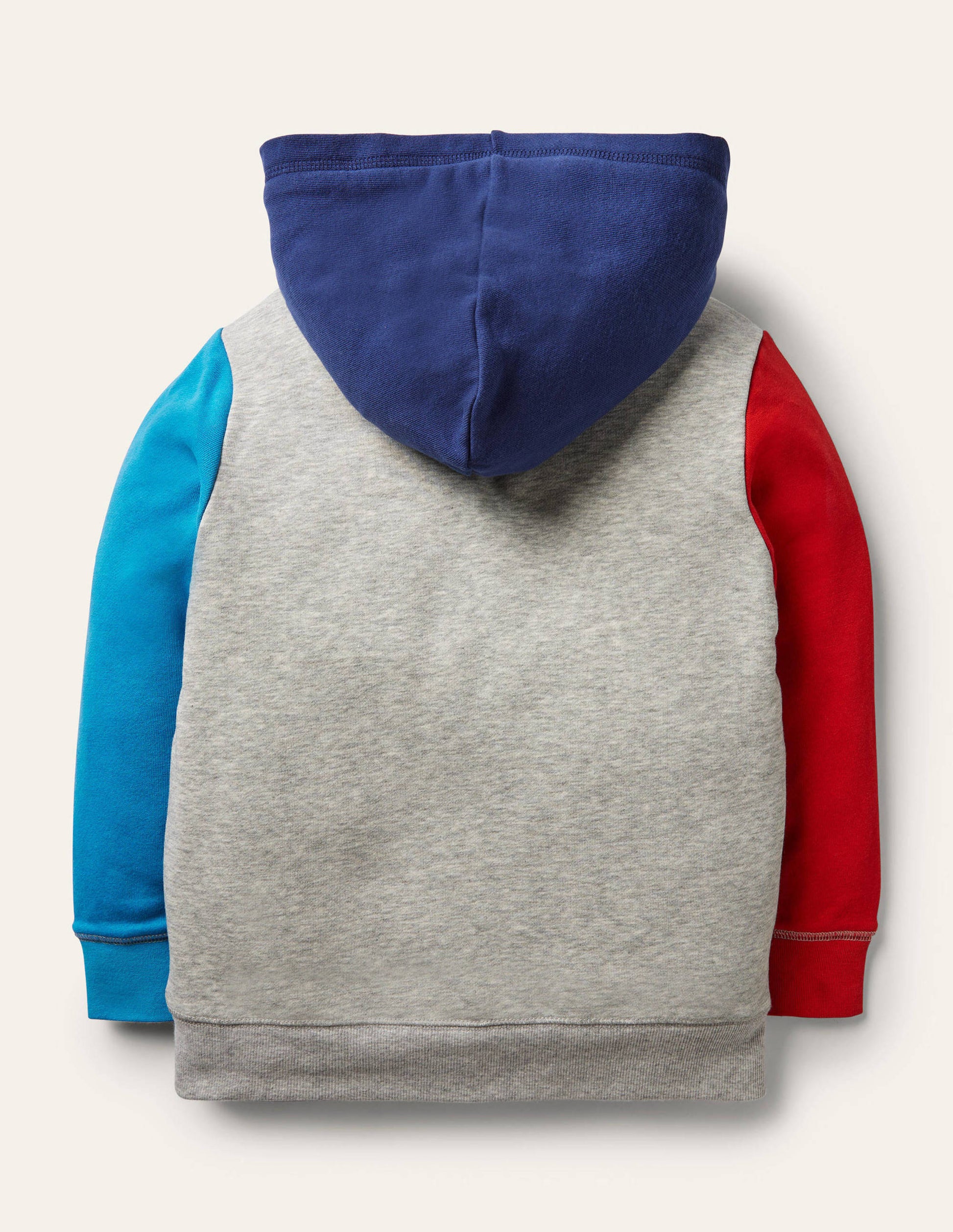 Shaggy-lined Interest Hoodie-Grey Marl Tractors-2