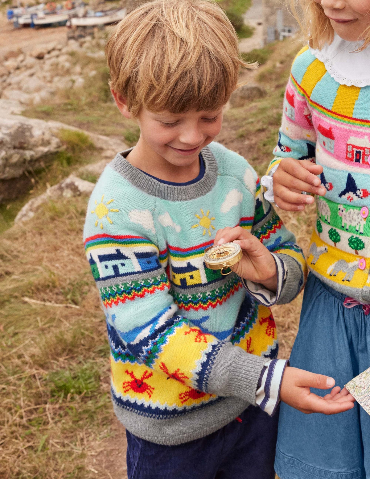 Seaside Fair Isle Jumper-Whales Fair Isle-5