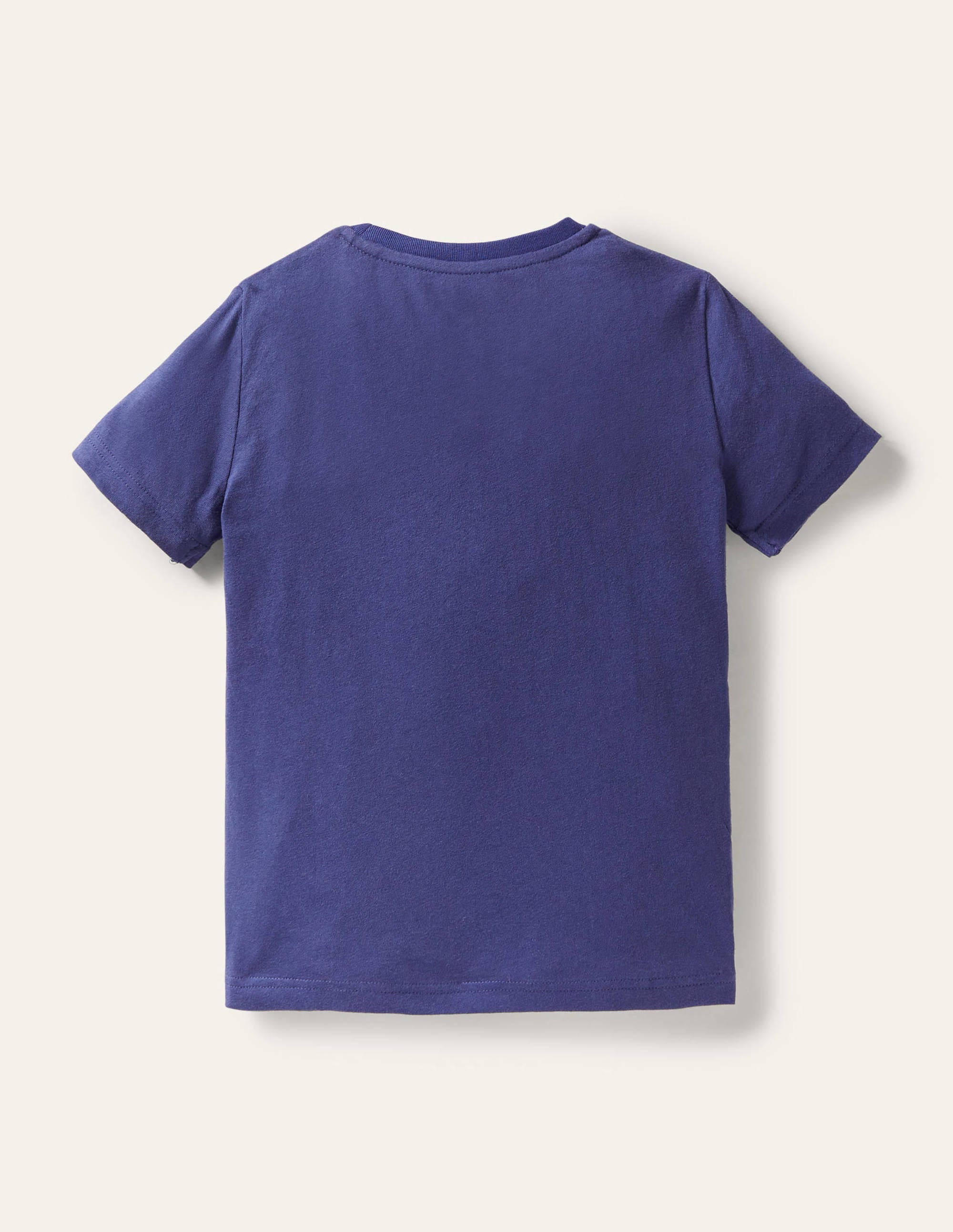 Animal Appliqué T-shirt-Moroccan Blue Whale - Image 2