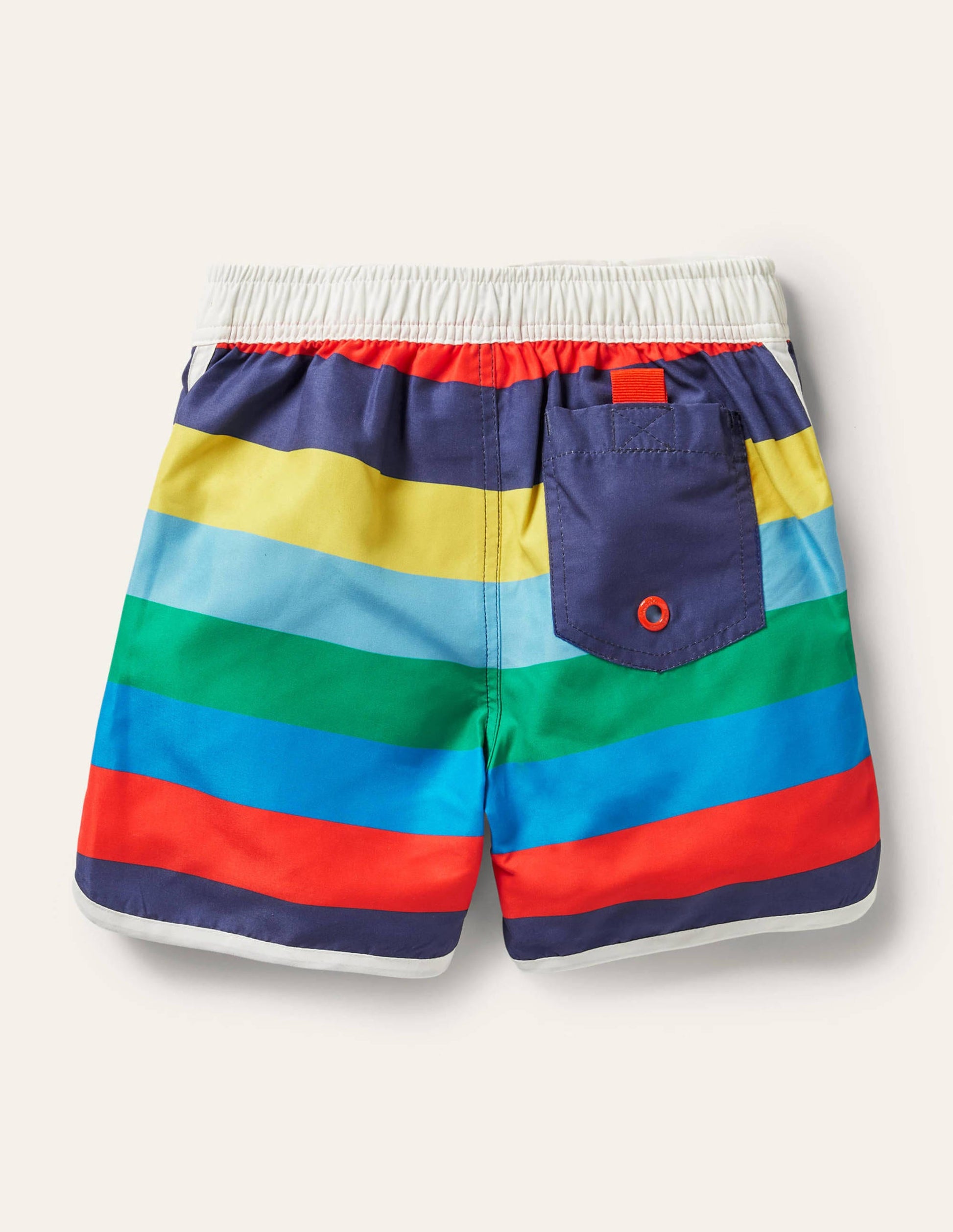 Surf Shorts-Rainbow Stripe-2