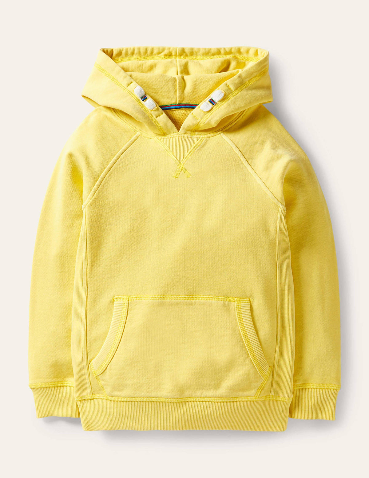 Garment Dye Hoodie-Sweetcorn Yellow-1