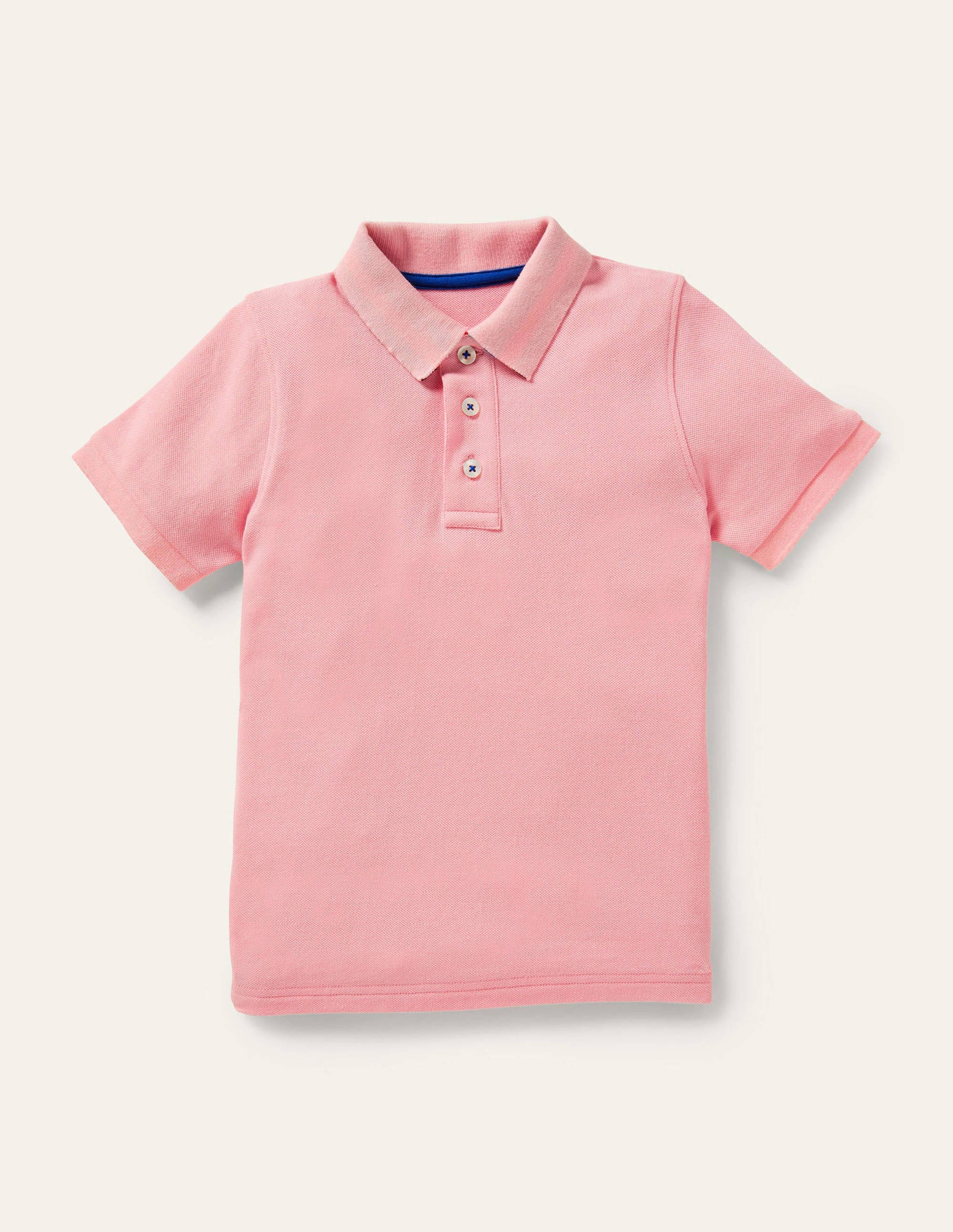 Piqué Polo Shirt-Boto Pink-1