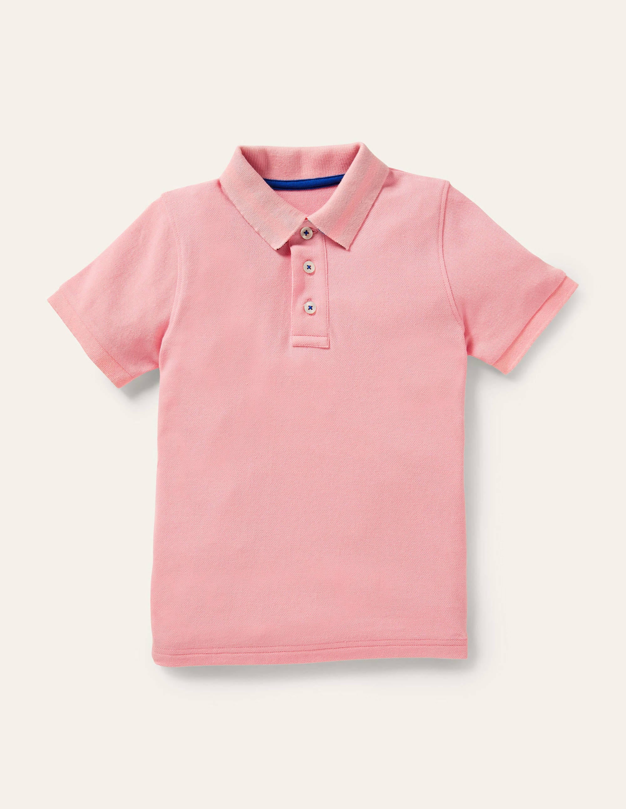 Piqué Polo Shirt-Boto Pink - Image 1