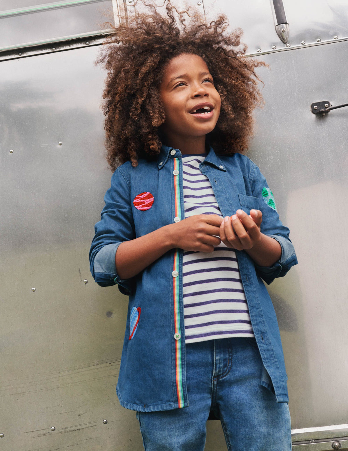 Superstitch Shirt-Mid Denim Space-4