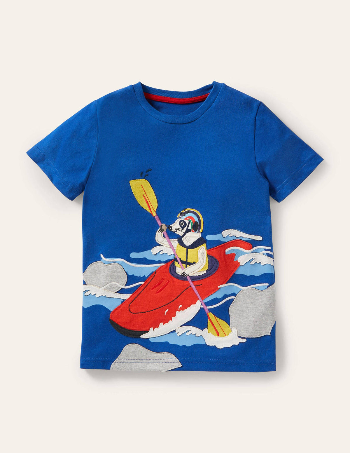 Animal Adventure T-shirt-Blue Wave Meerkat - Image 1