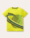 Superstitch T-shirt-Maximillion Yellow Planets