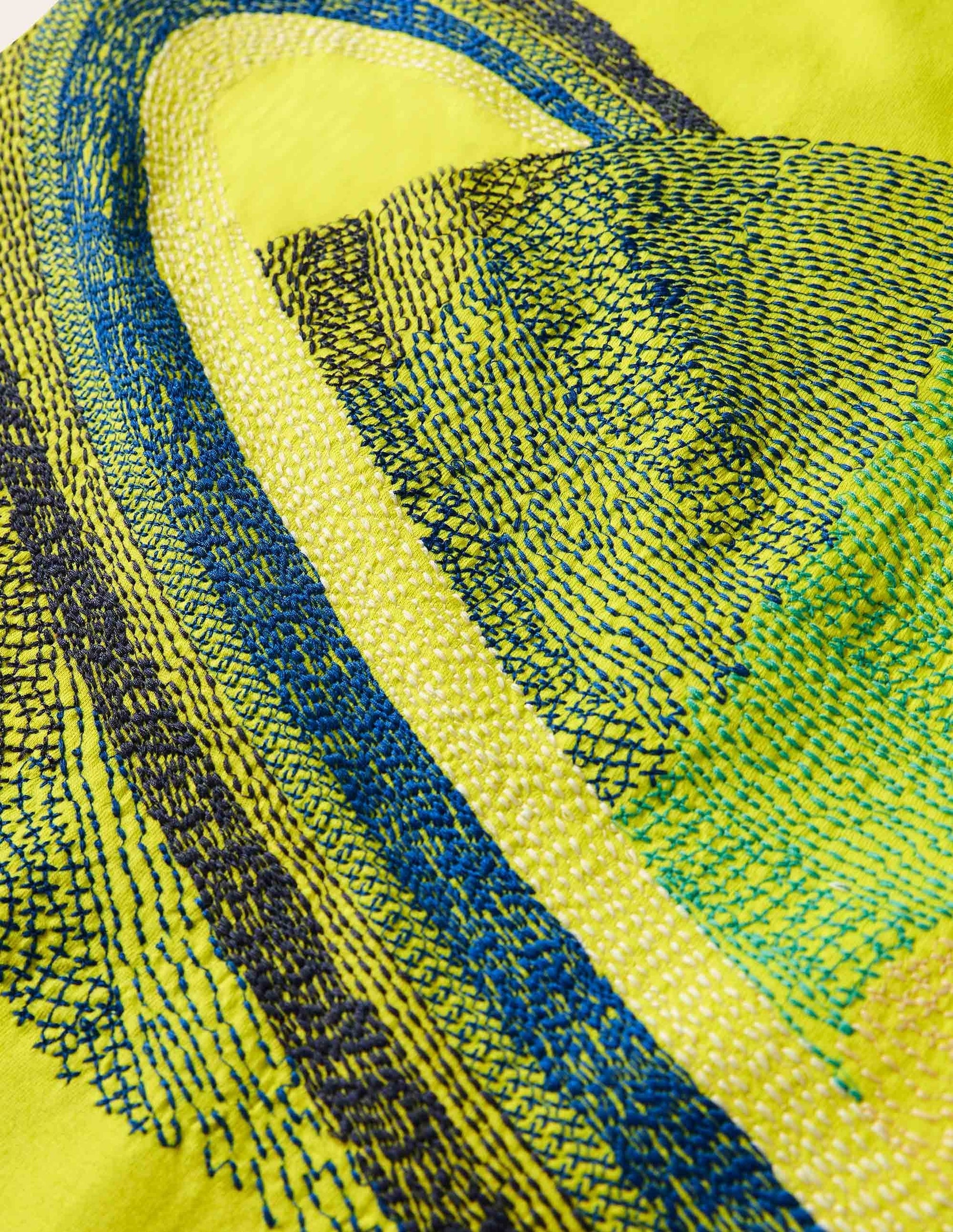 Superstitch T-shirt-Maximillion Yellow Planets-3