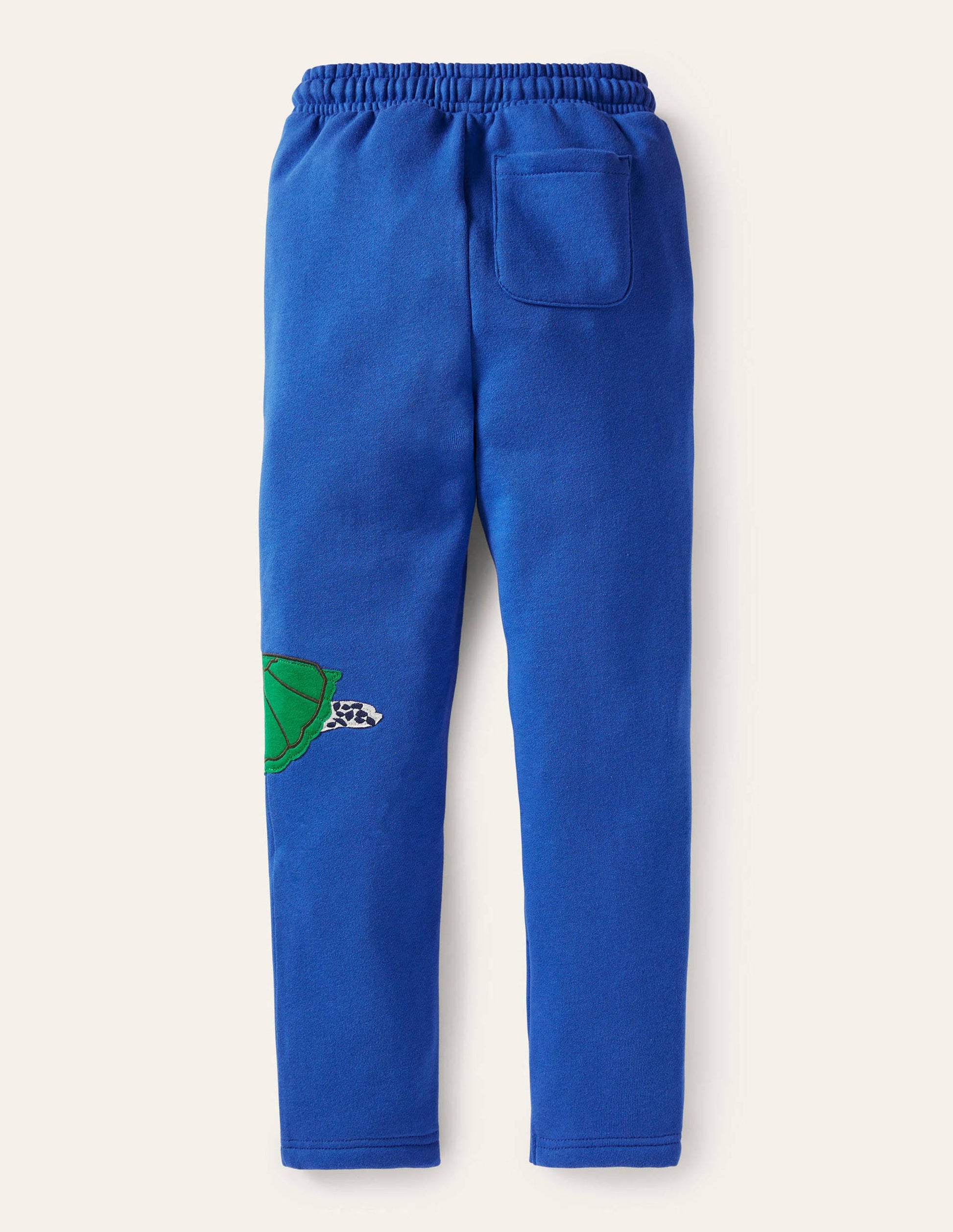 Turtle Appliqué Joggers-Brilliant Blue Turtles-2