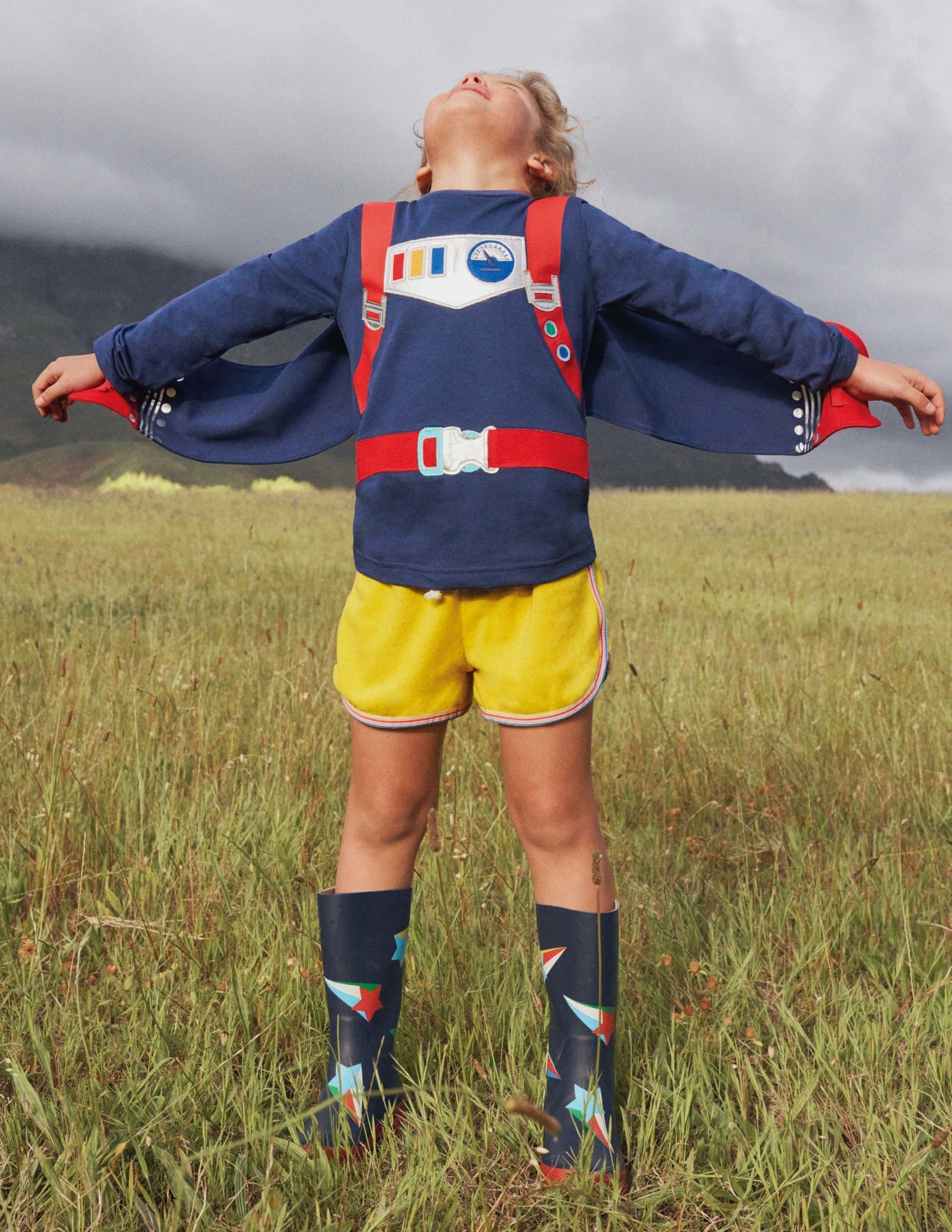 Jet Pack T-shirt-Starboard Blue Rocket-6