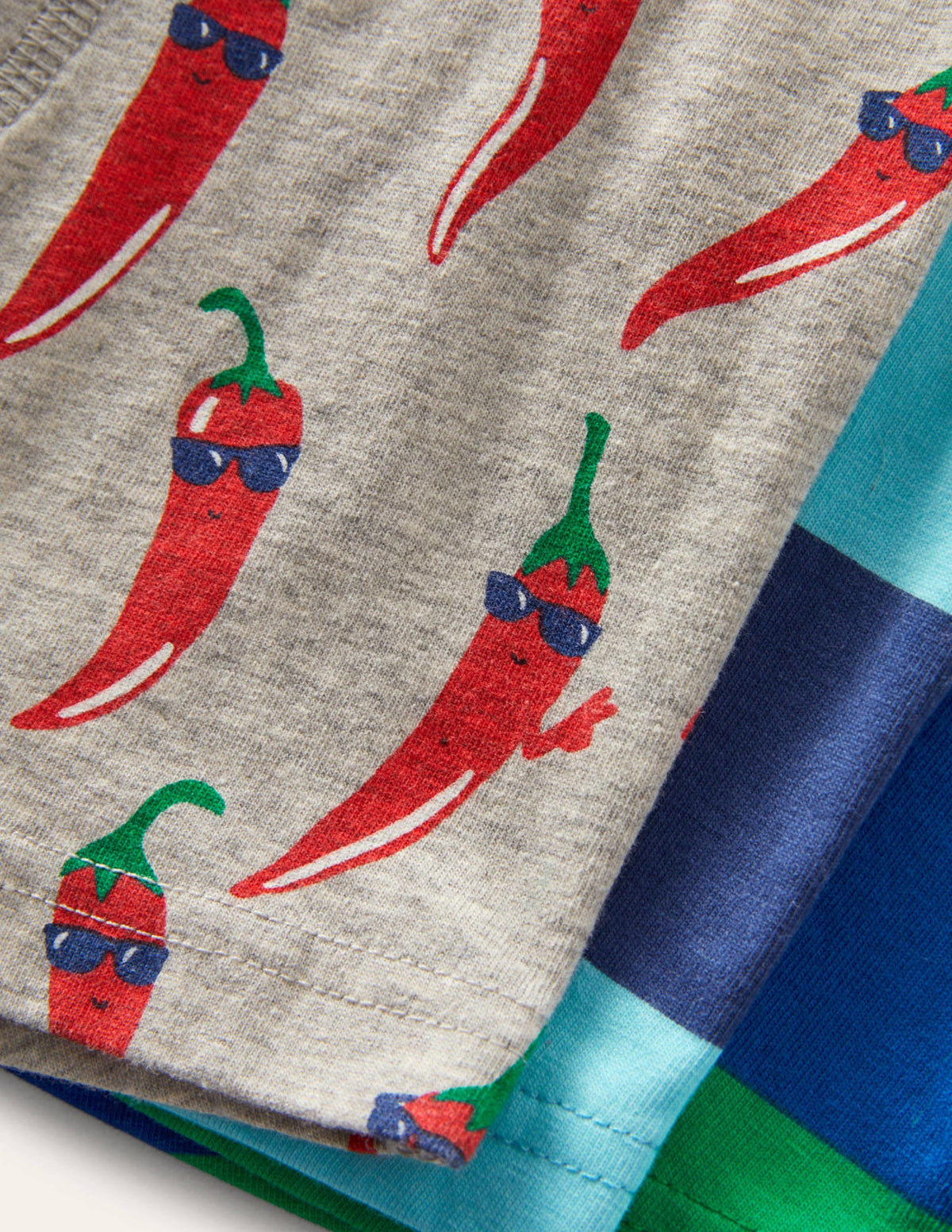 Jersey Boxers 3 Pack-Multi Chillies - Image 2