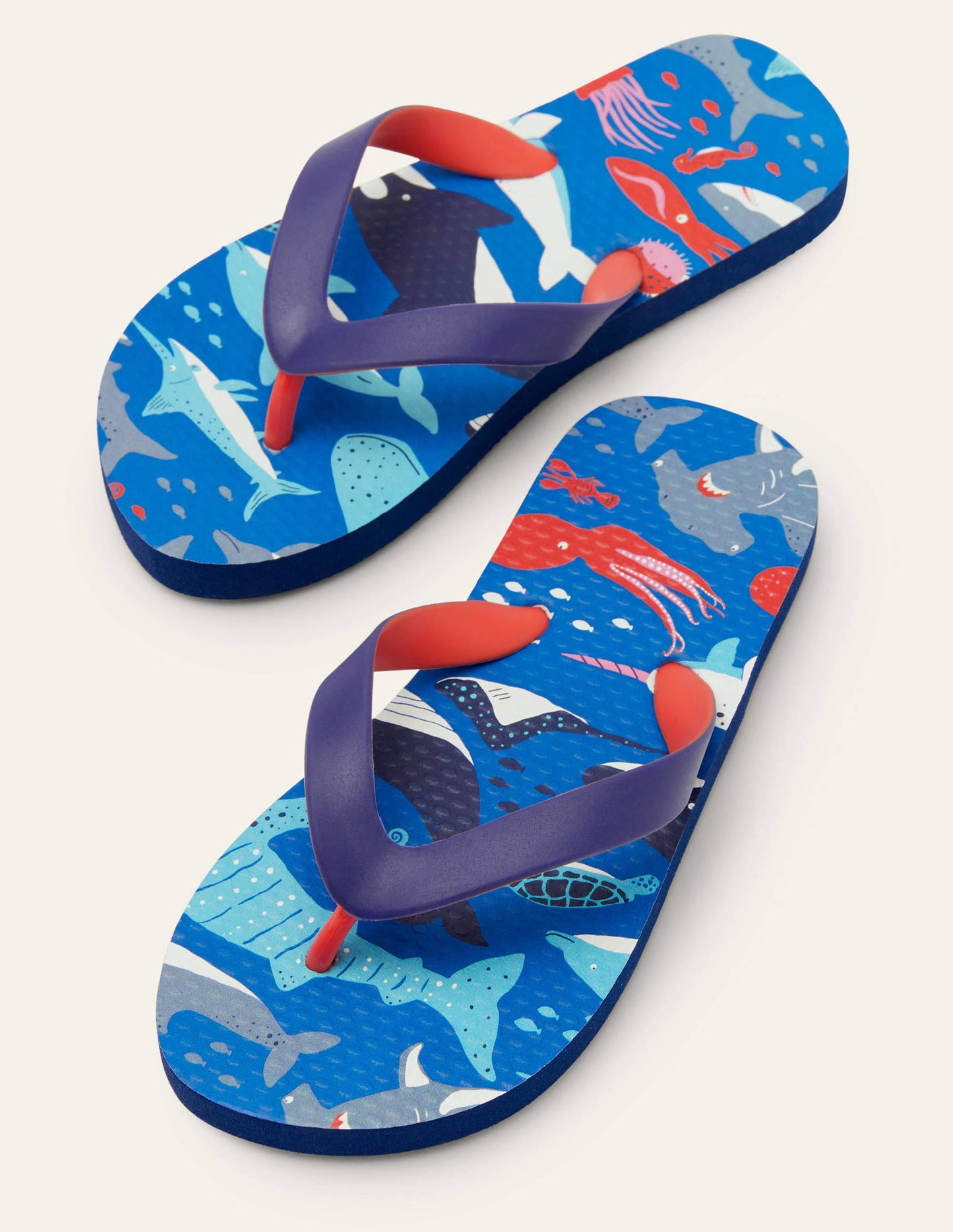 Flip Flops-Moroccan Blue