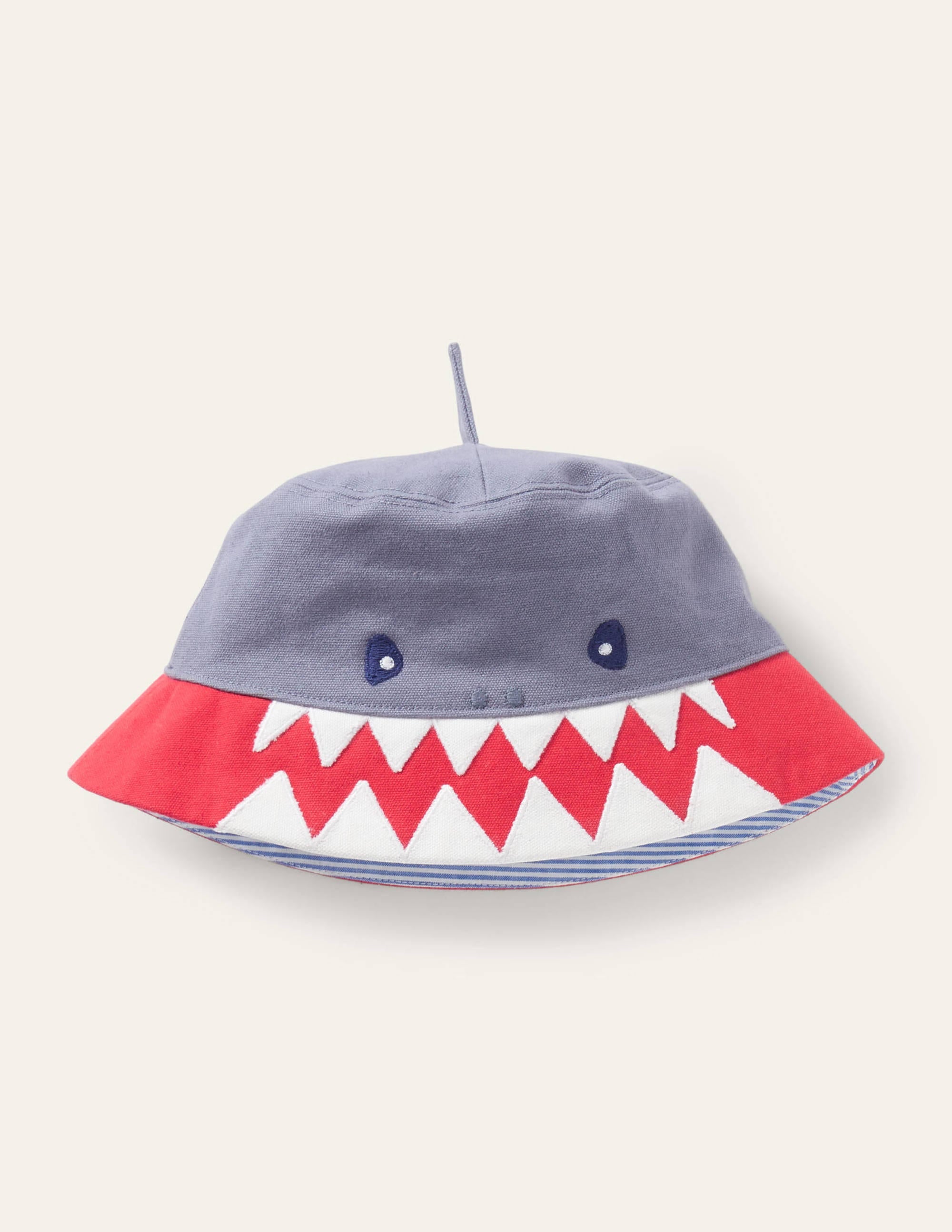 Novelty Bucket Hat-Grey Shark - Image 1