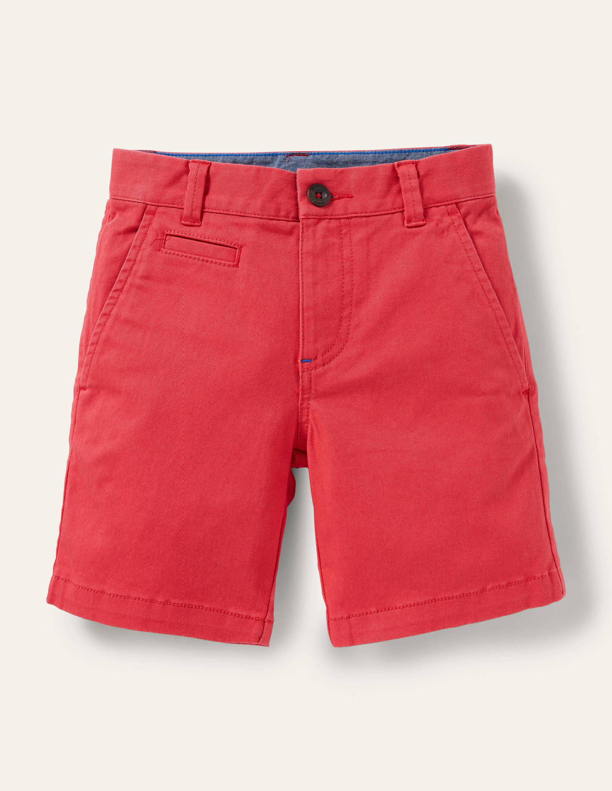 Chino Shorts-Cherry Tomato Red - Image 1