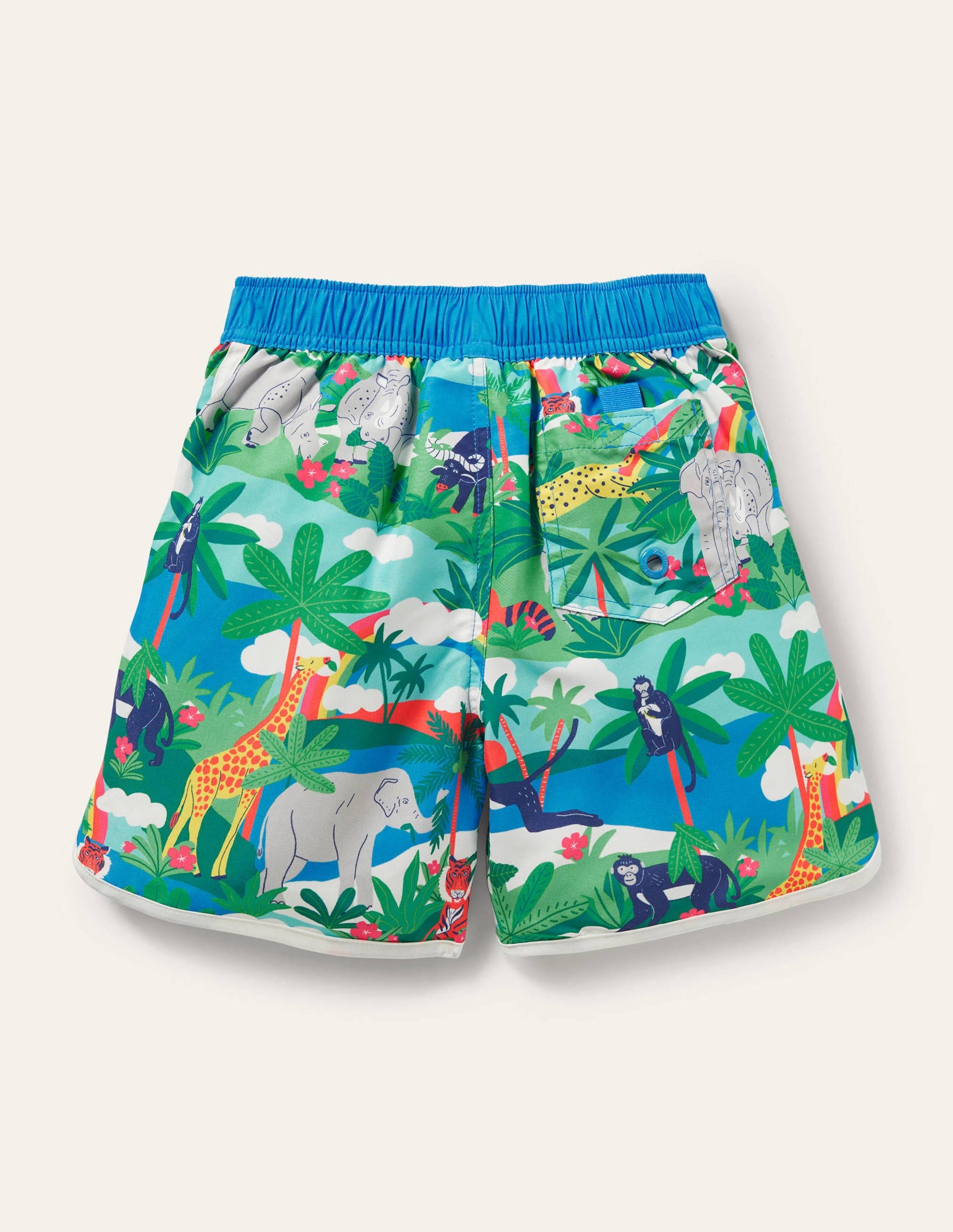 Surf Shorts-Multi Swim Jungle Scene-2