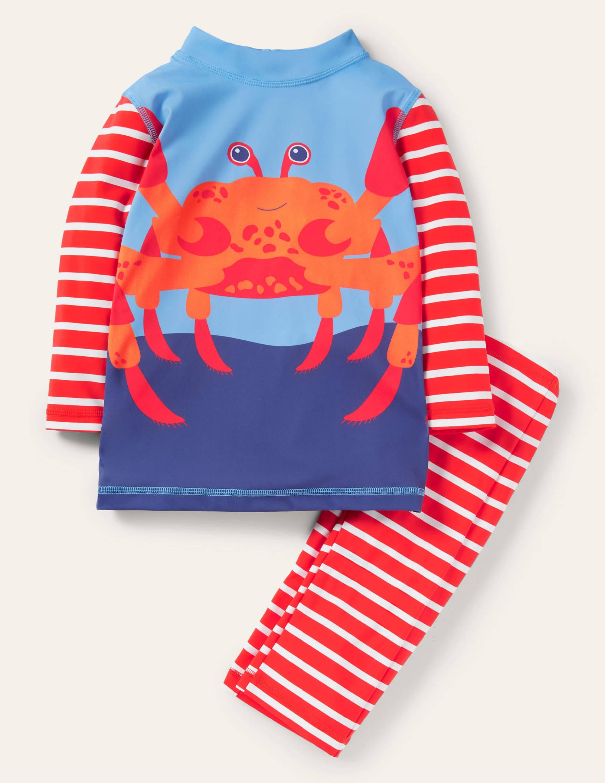 Sun Safe Surf Set-Fire Cracker Red Crab - Image 1