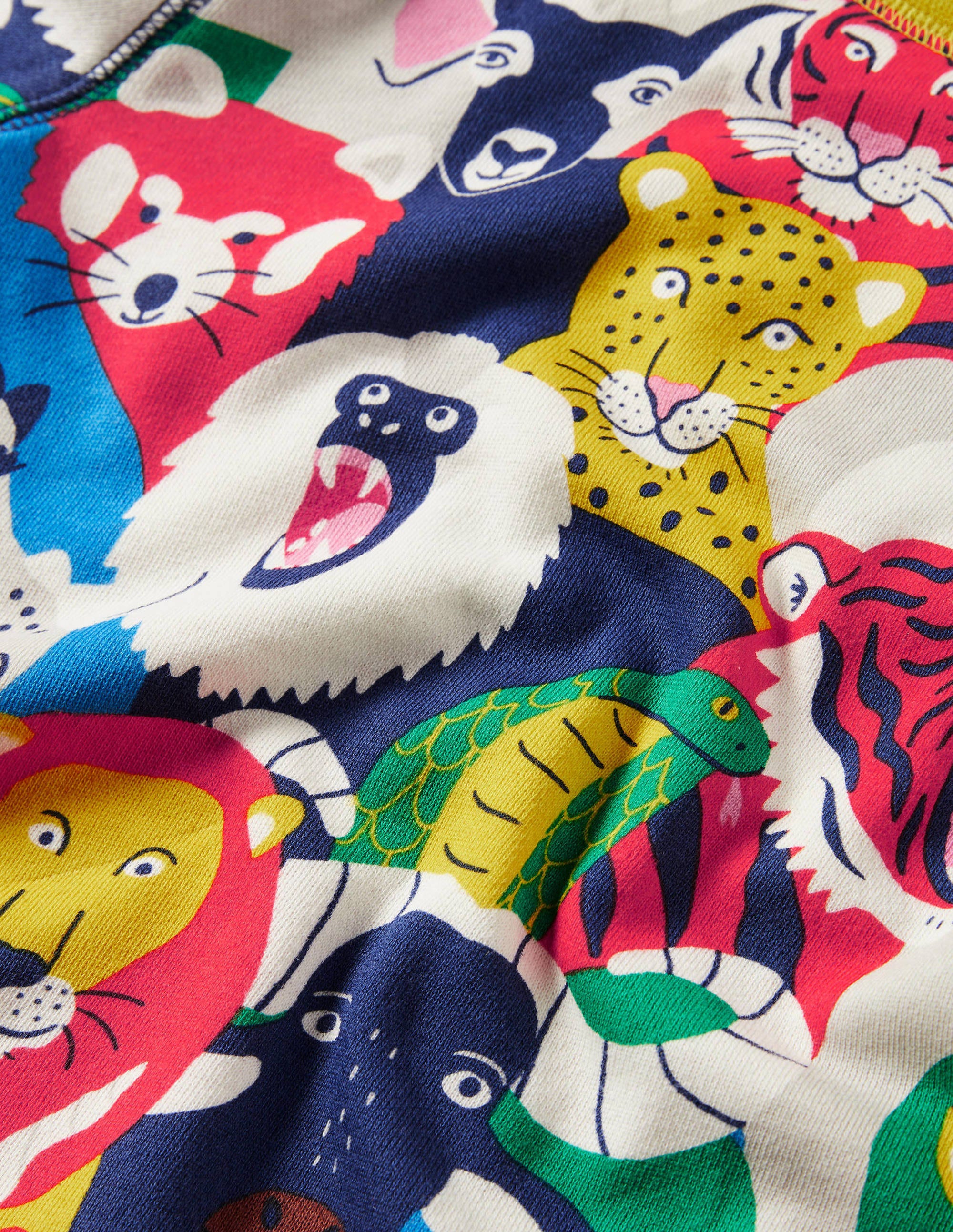 Printed Sweatshirt-Multi Bonkers Jungle - Image 3