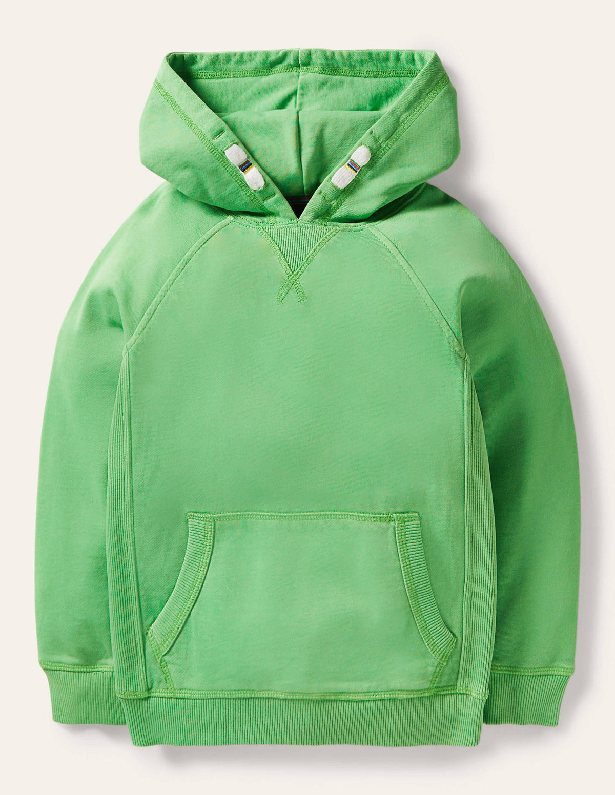 Garment Dye Hoodie-Iguana Green - Image 1