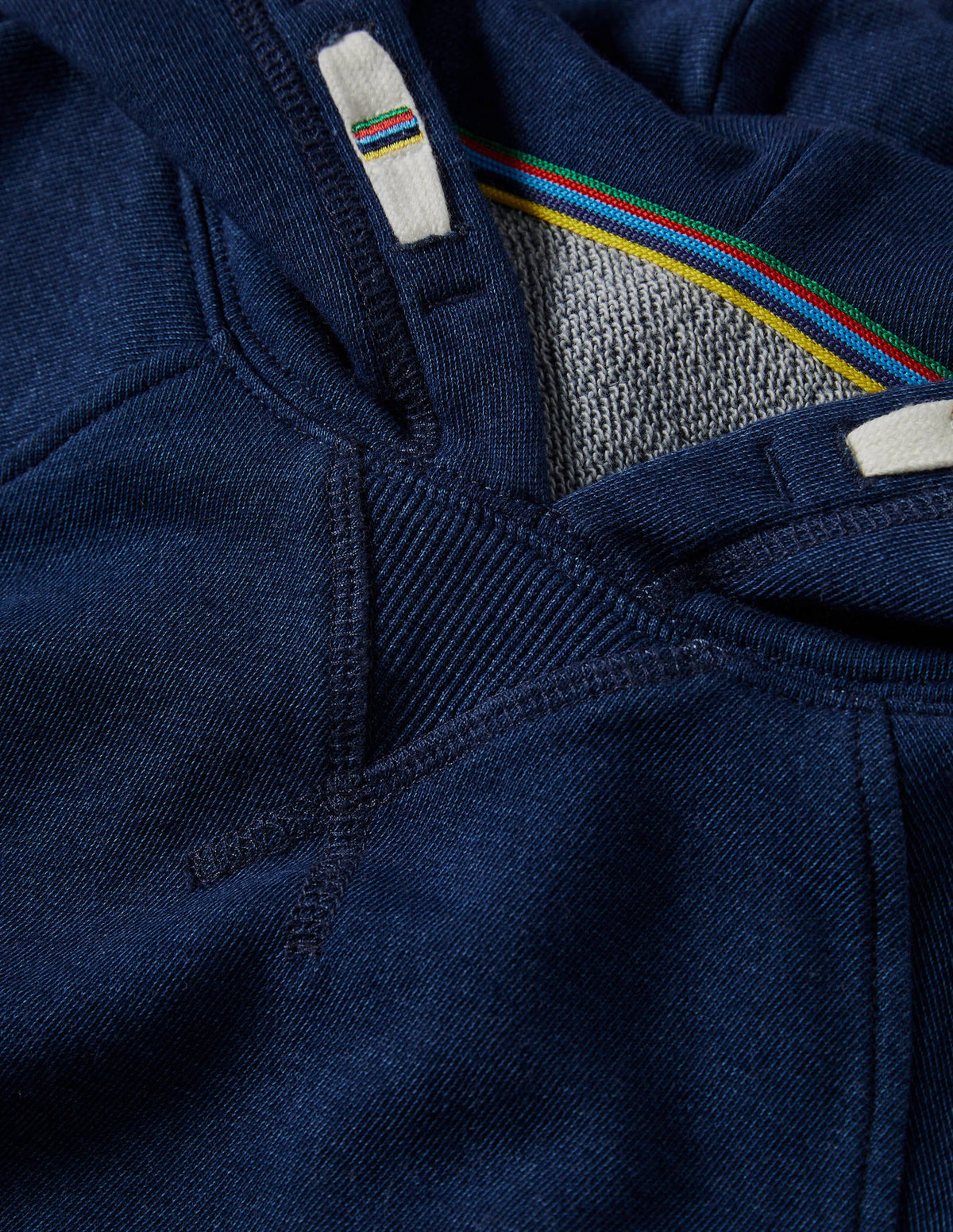 Garment Dye Hoodie-Indigo Navy - Image 3