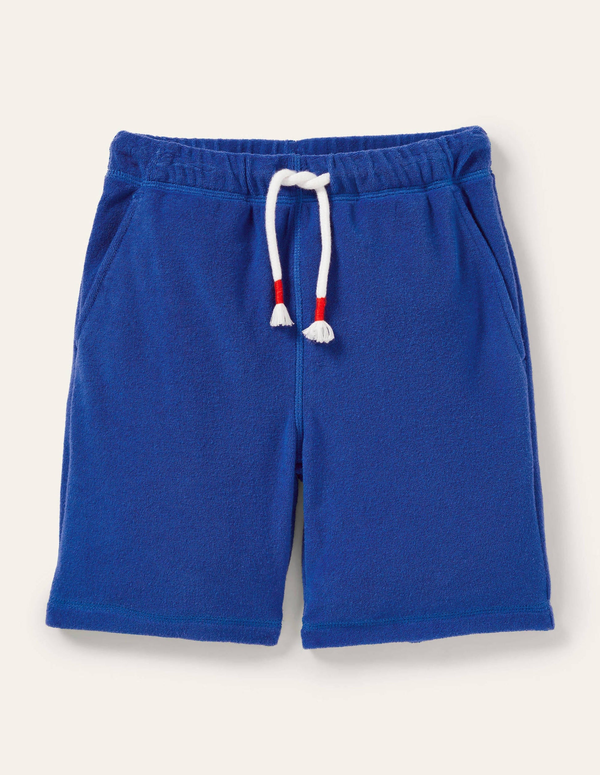 Towelling Sweatshorts-Blue Wave Rainbow-1