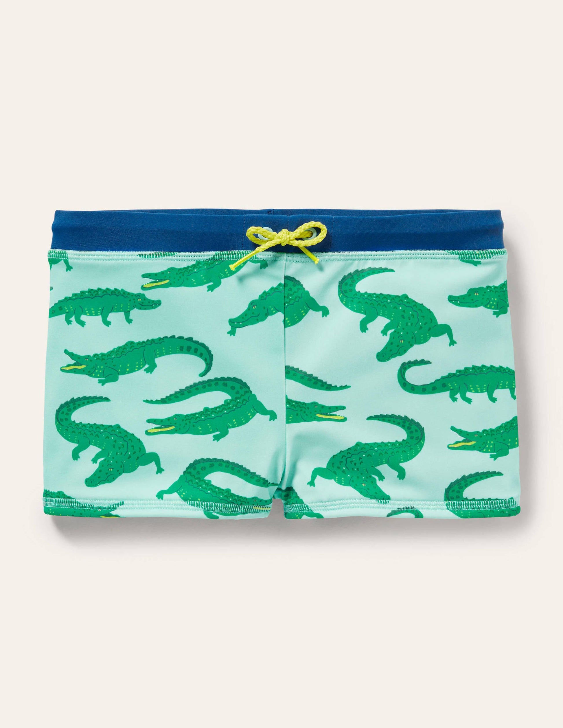Swim Trunks-Neptune Blue/Crocodiles-1