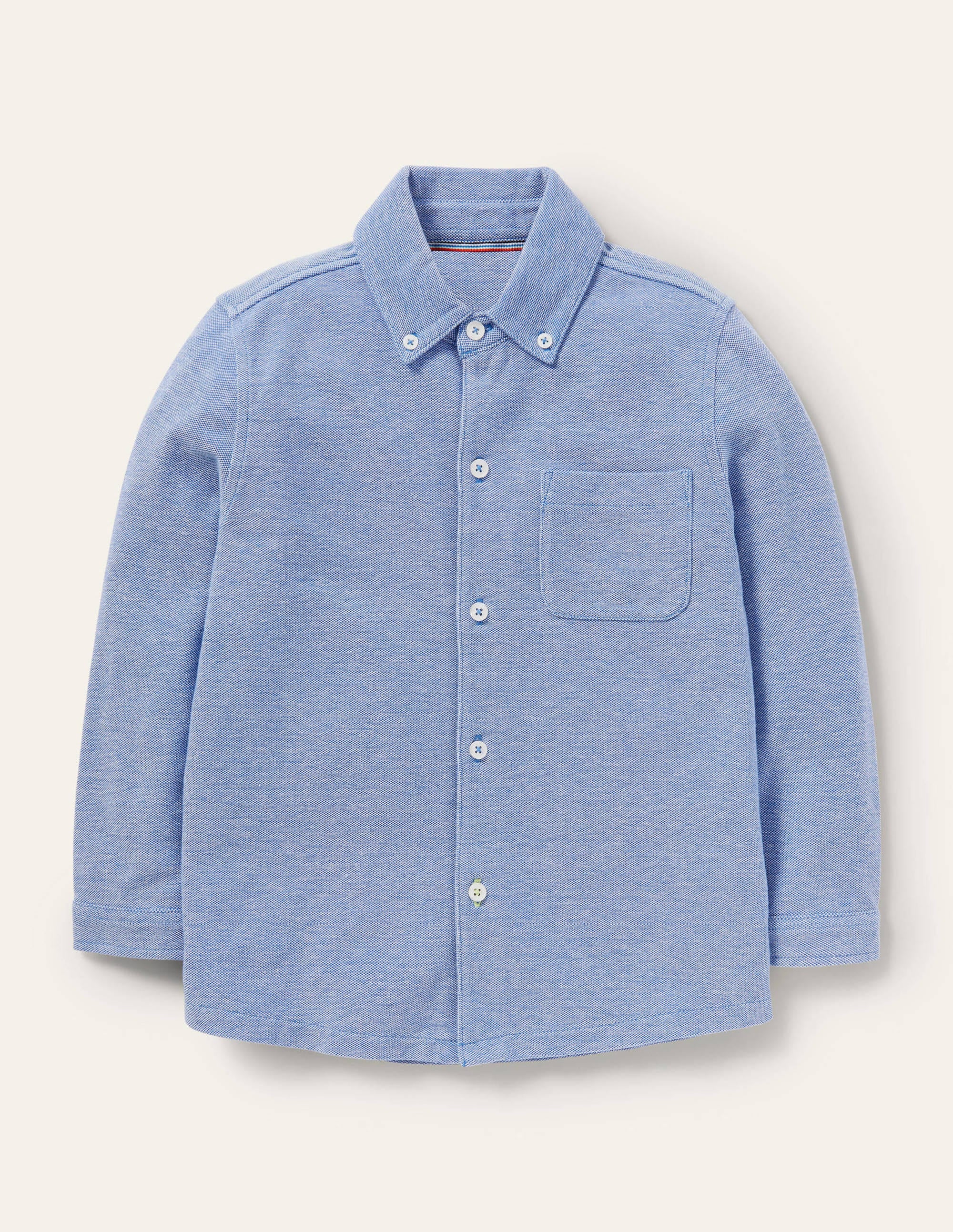 Piqué Jersey Shirt-Duke Oxford - Image 1
