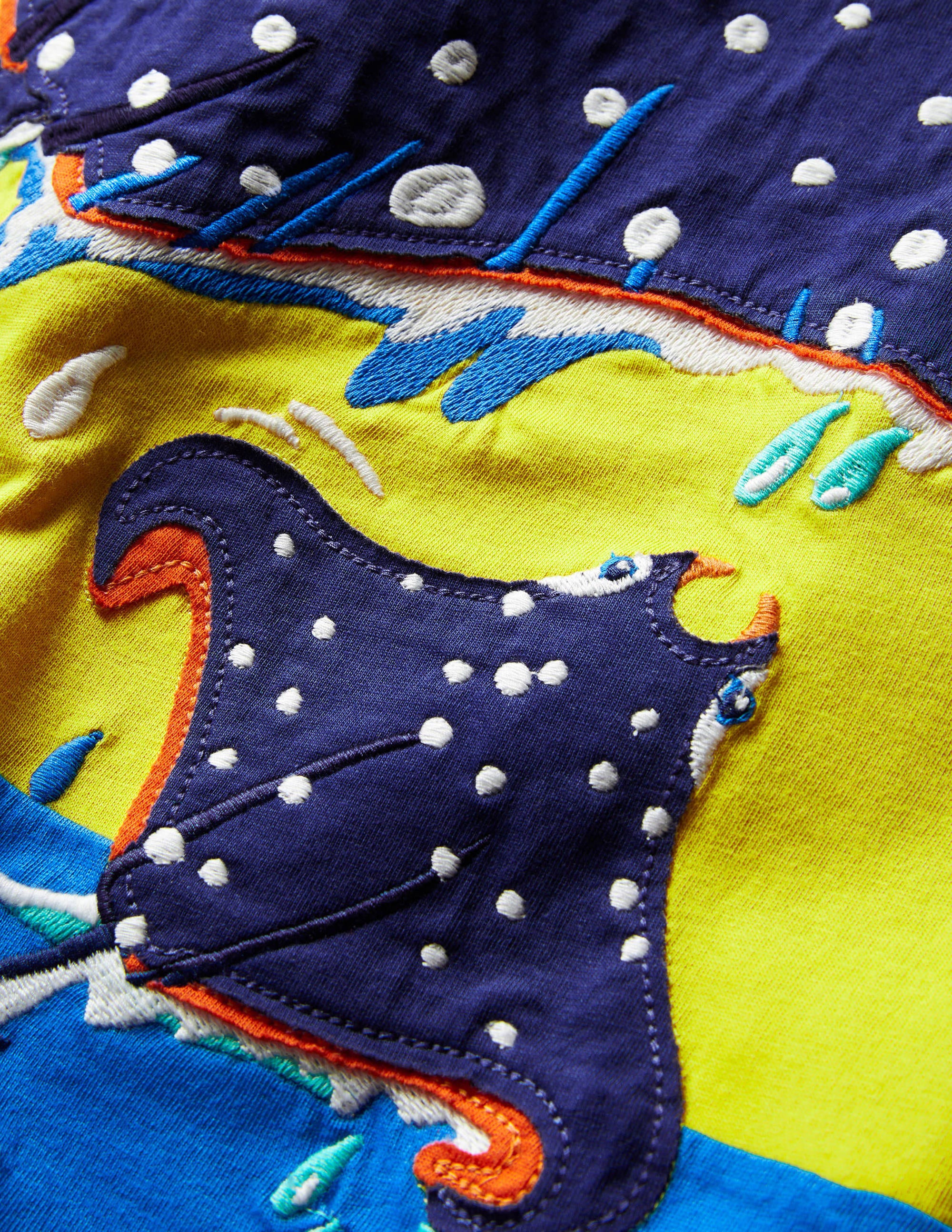 Underwater Animal T-shirt-Maximillion Yellow Mantaray - Image 3