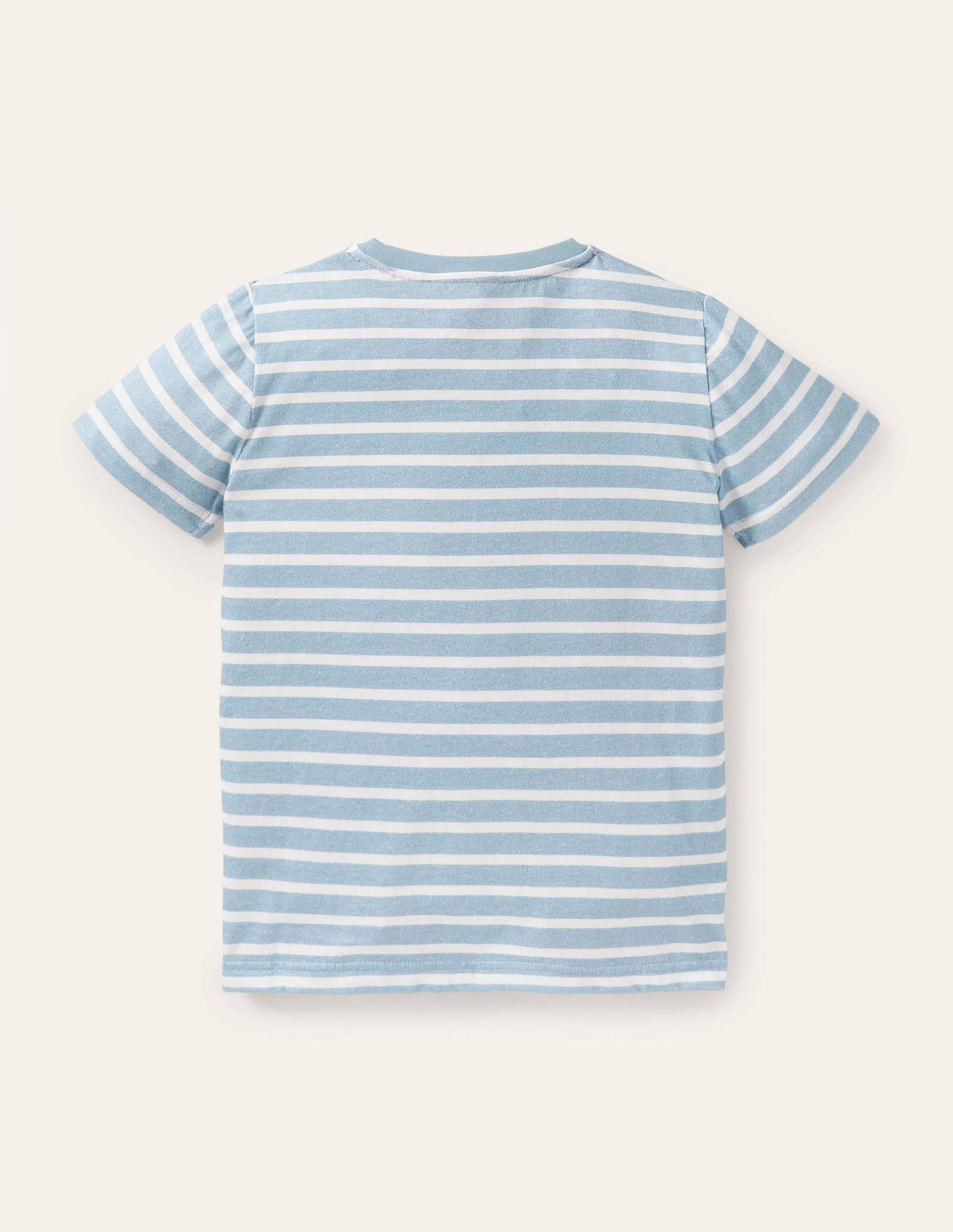 Easter Appliqué T-shirt-Bright Bluebell/Ivory Chickens-2