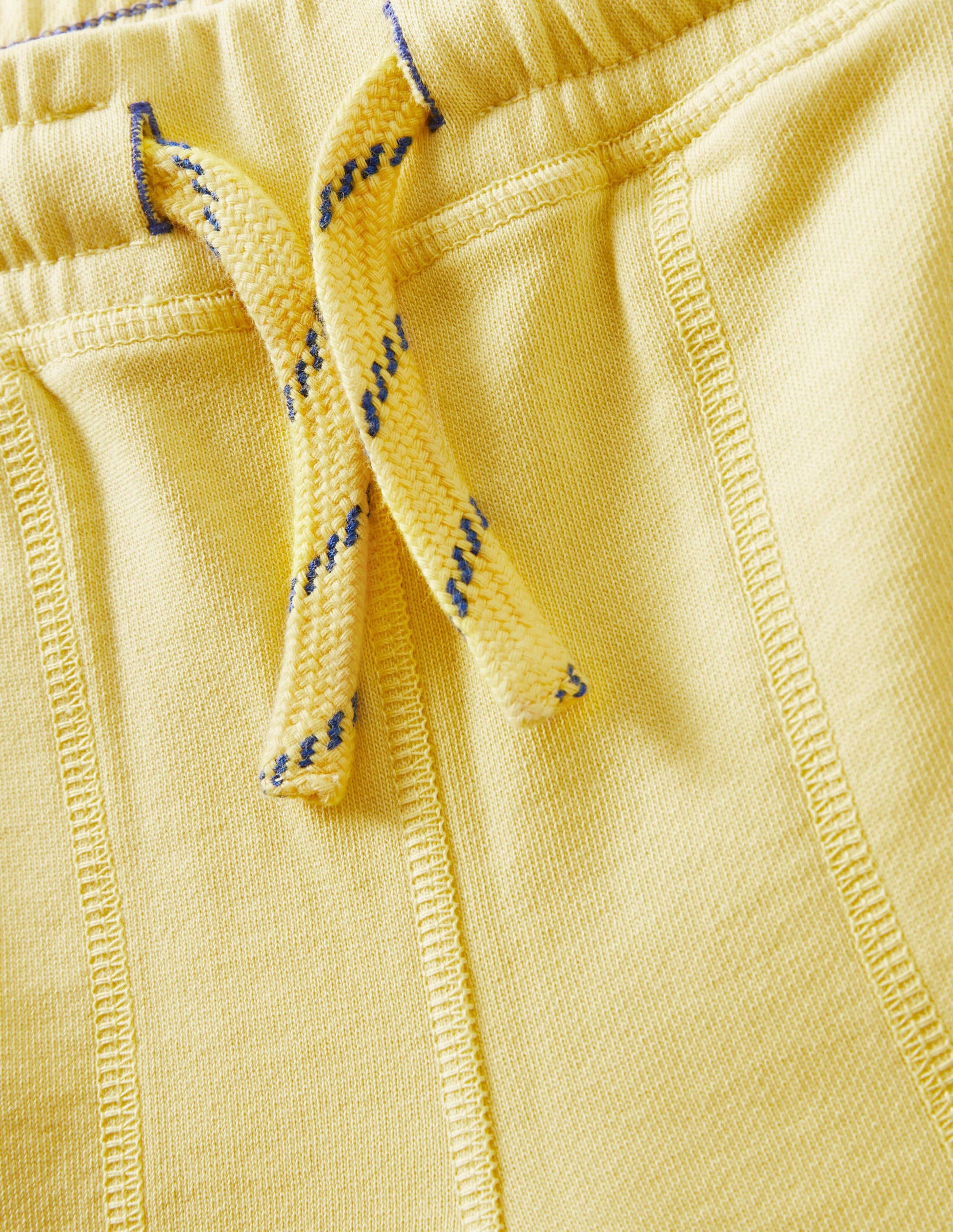 Garment-dyed Sweatshorts-Sweetcorn Yellow-3