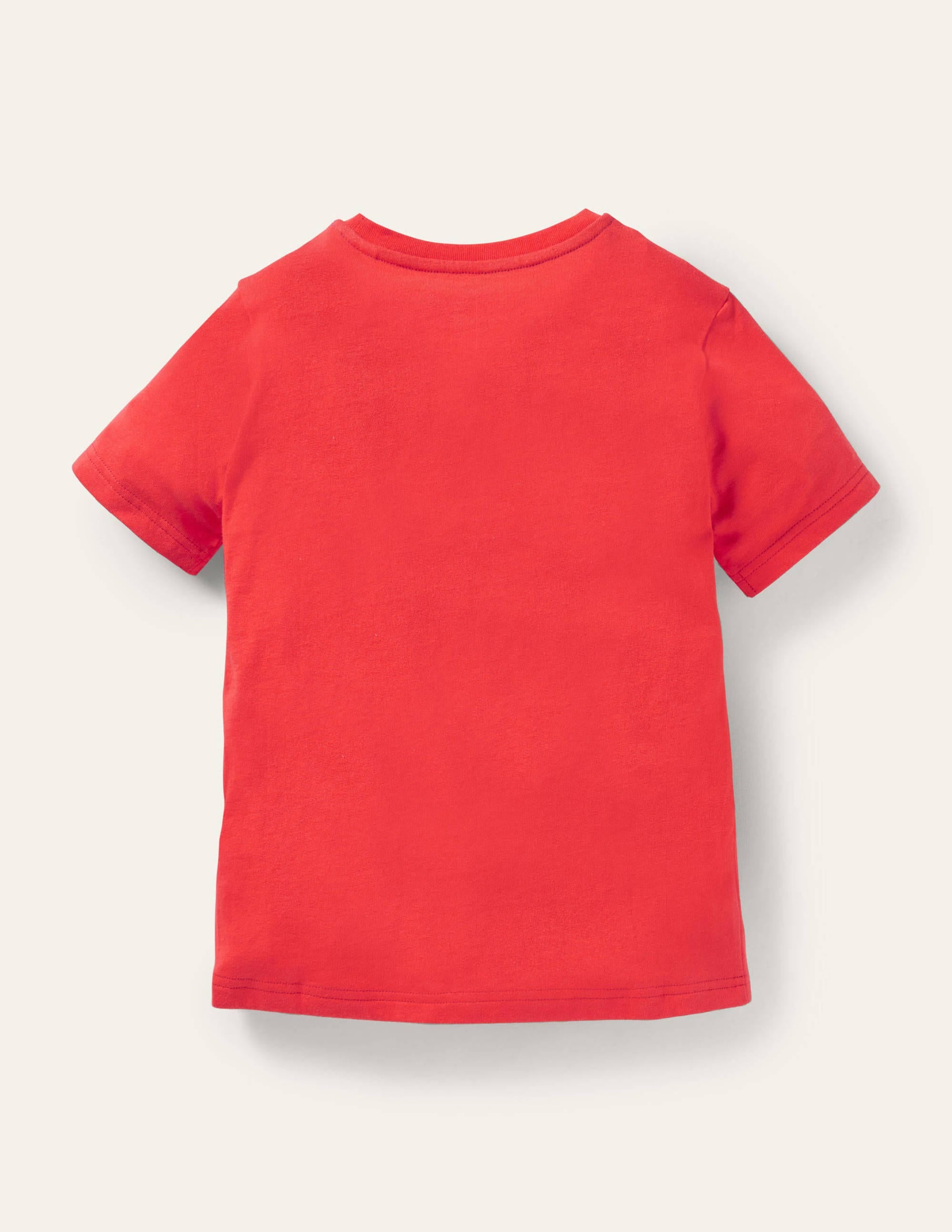 Lift-the-flap Animal T-shirt-Strawberry Tart Red Pelican - Image 2