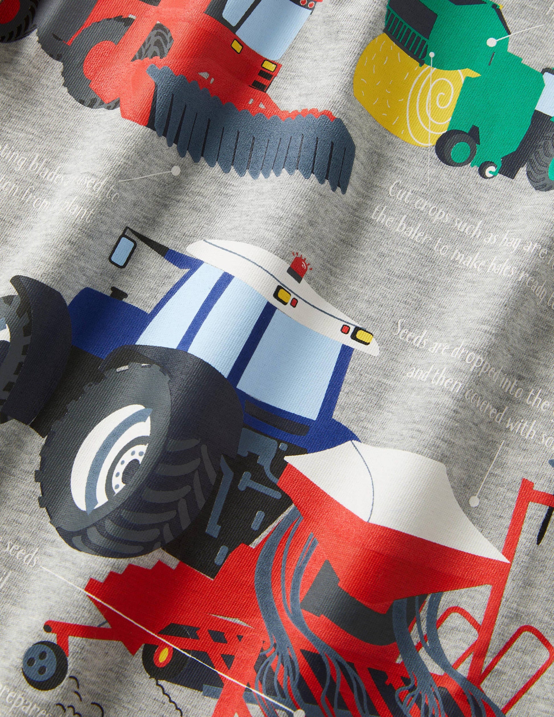 Printed Logo Ringer T-shirt-Grey Marl Diggers-3