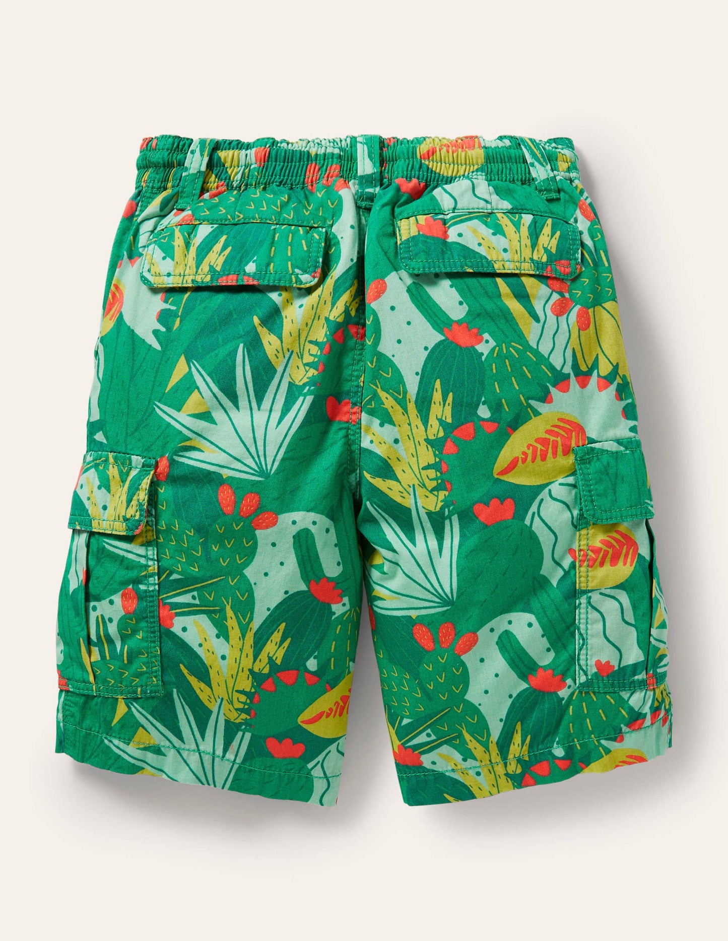Cargo Shorts-Green Cactus