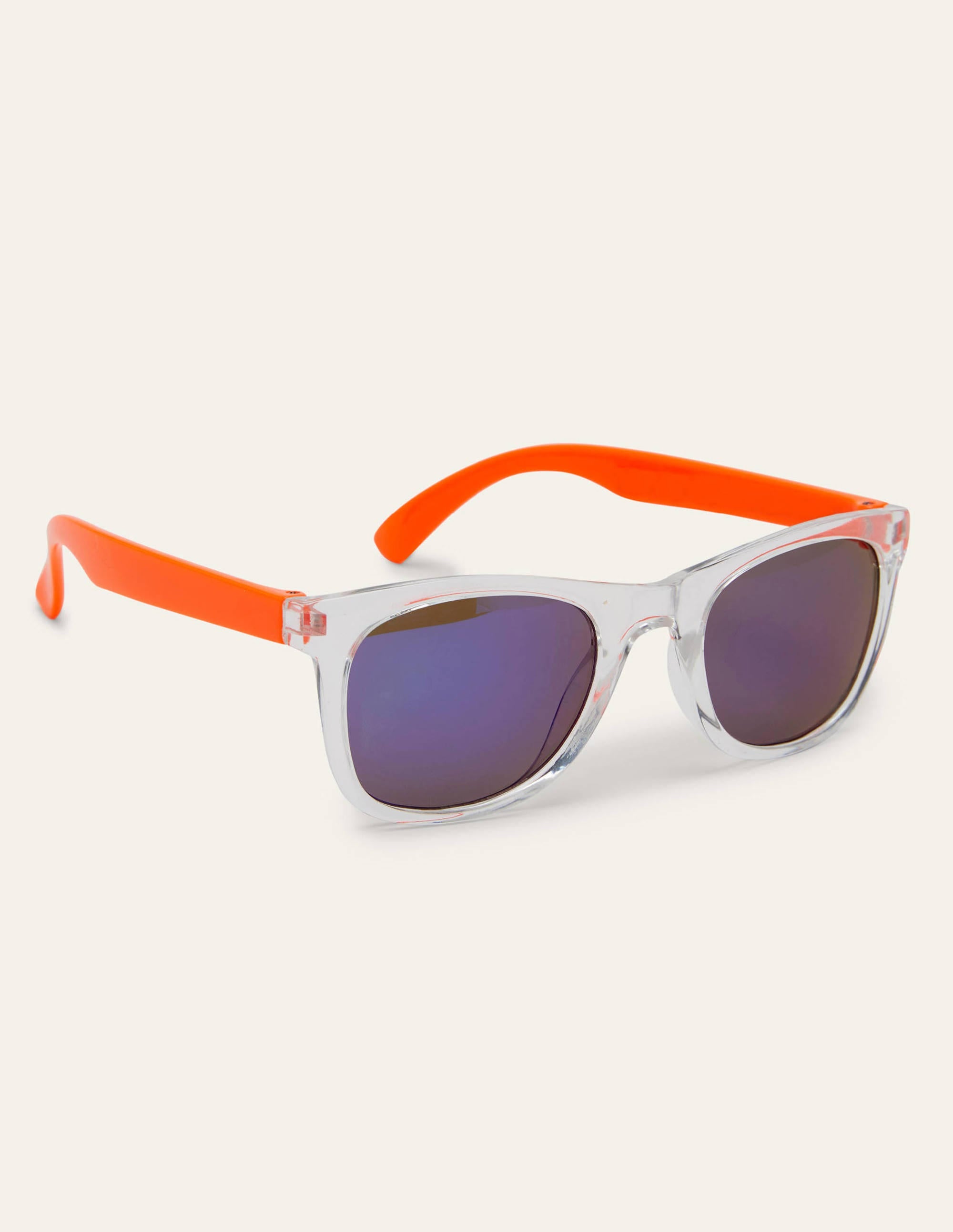 Sunglasses-White/Orange - Image 1