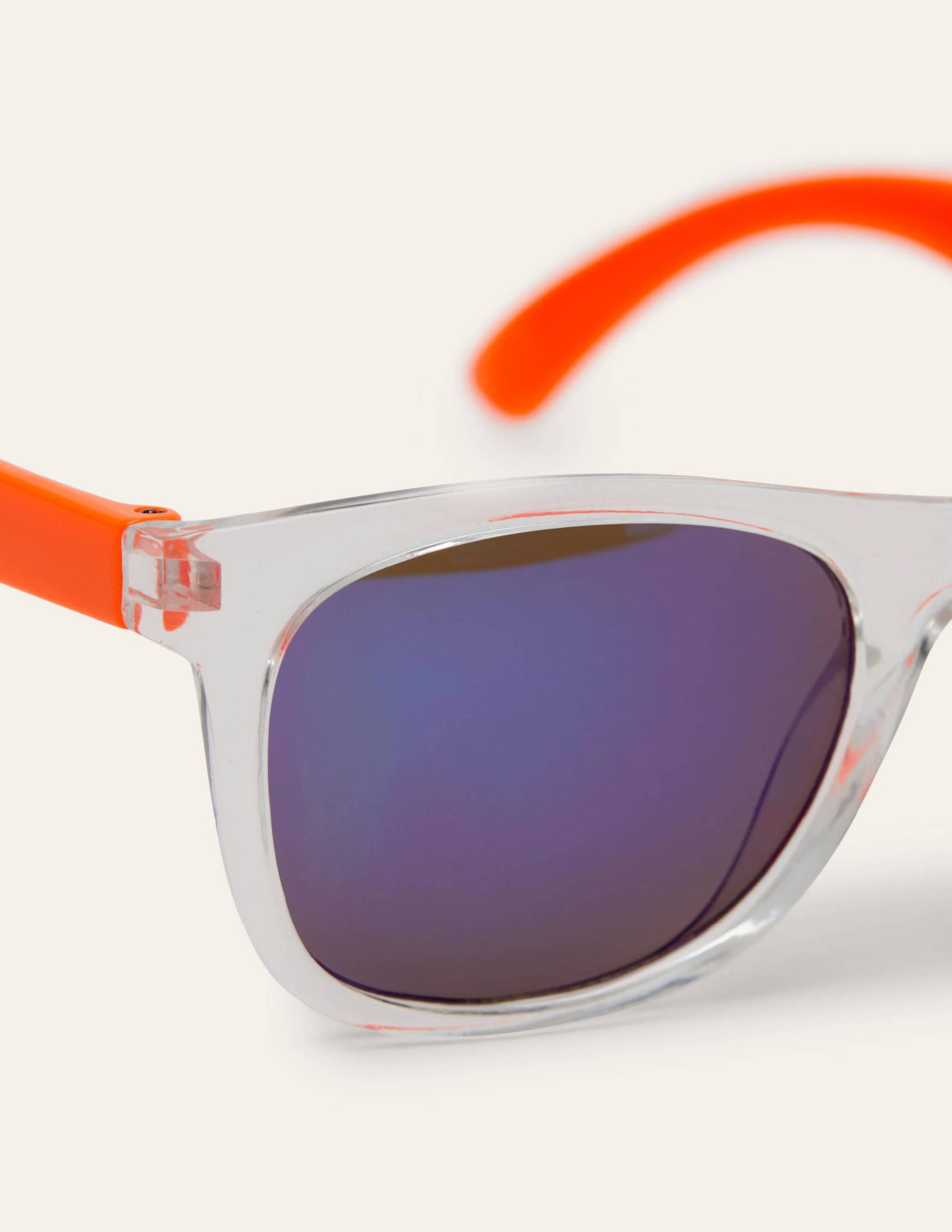 Sunglasses-White/Orange-2