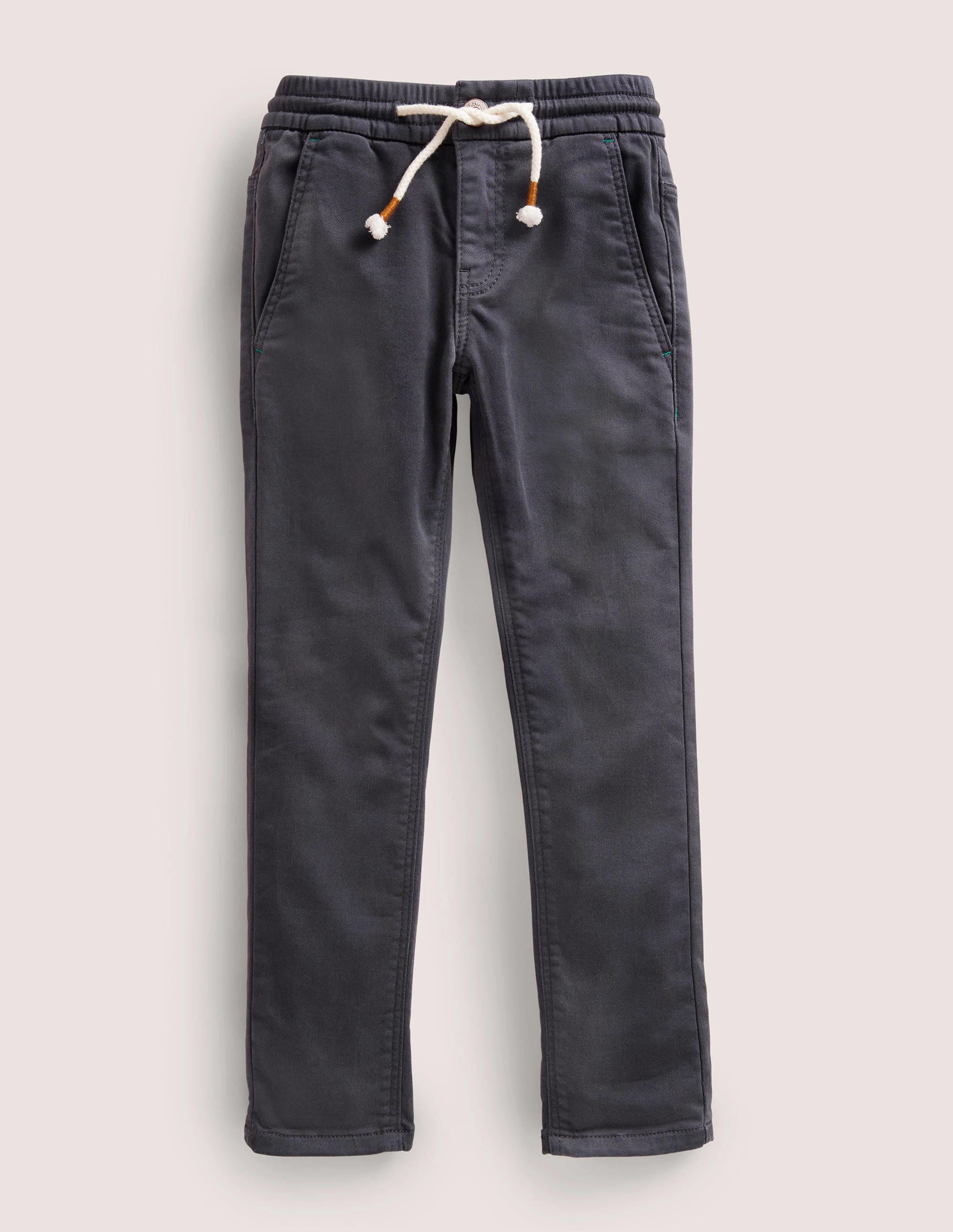 Jersey Skinny Jeans-Soot Grey - Image 1