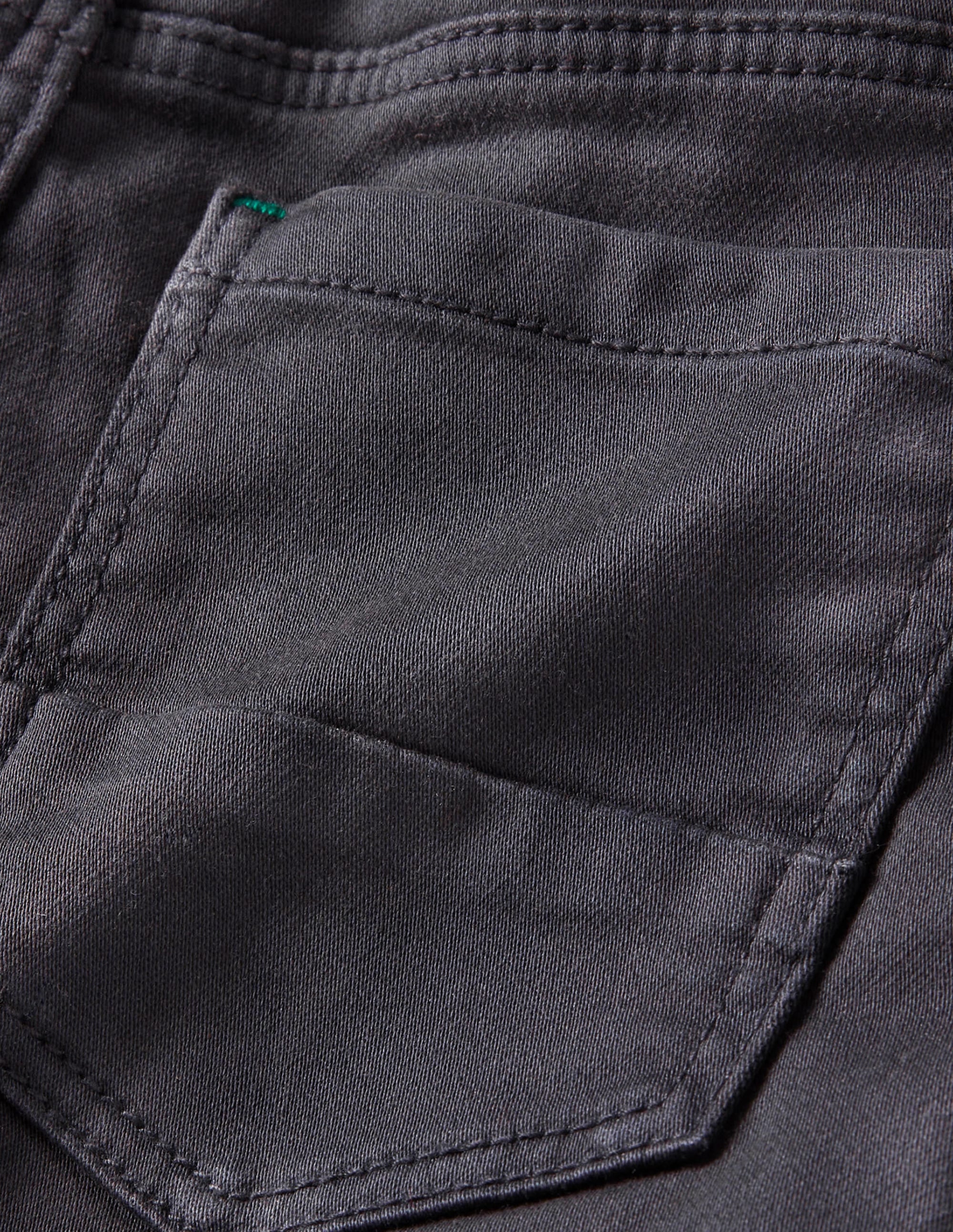 Jersey Skinny Jeans-Soot Grey - Image 3