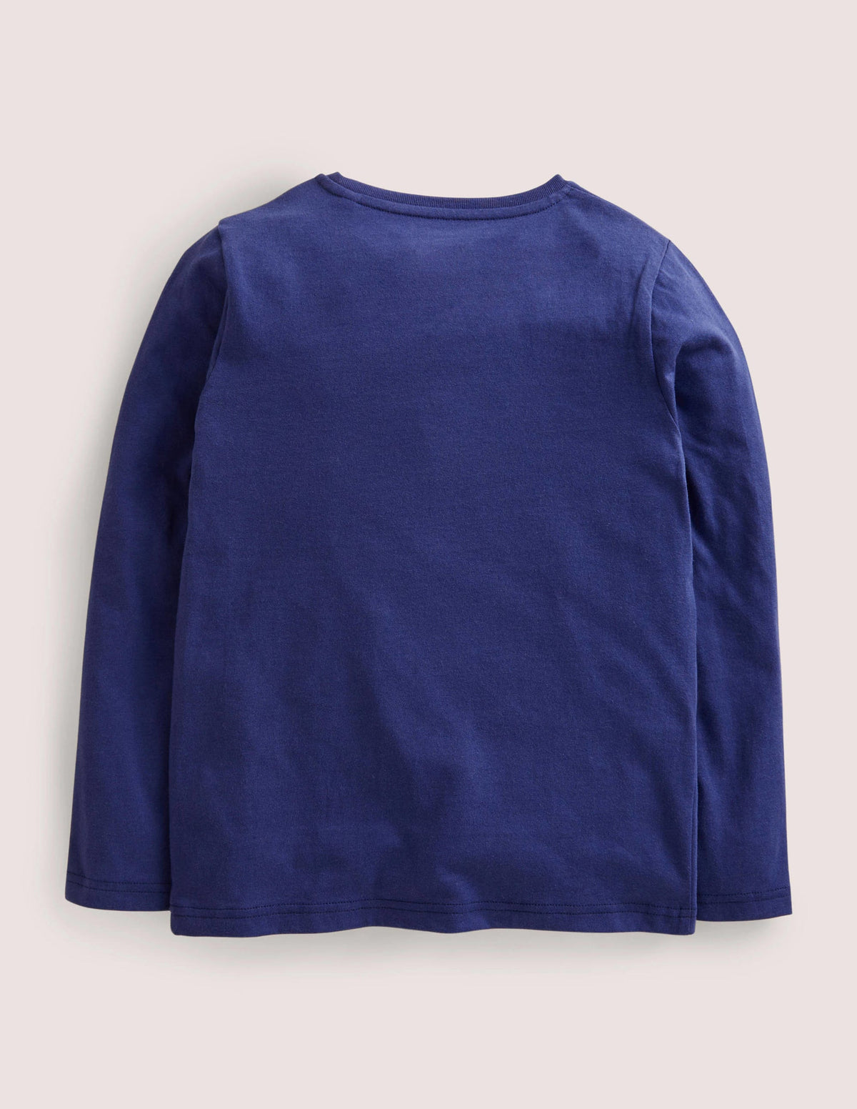 Big Appliqué T-shirt-Starboard Blue Camp Fire-2