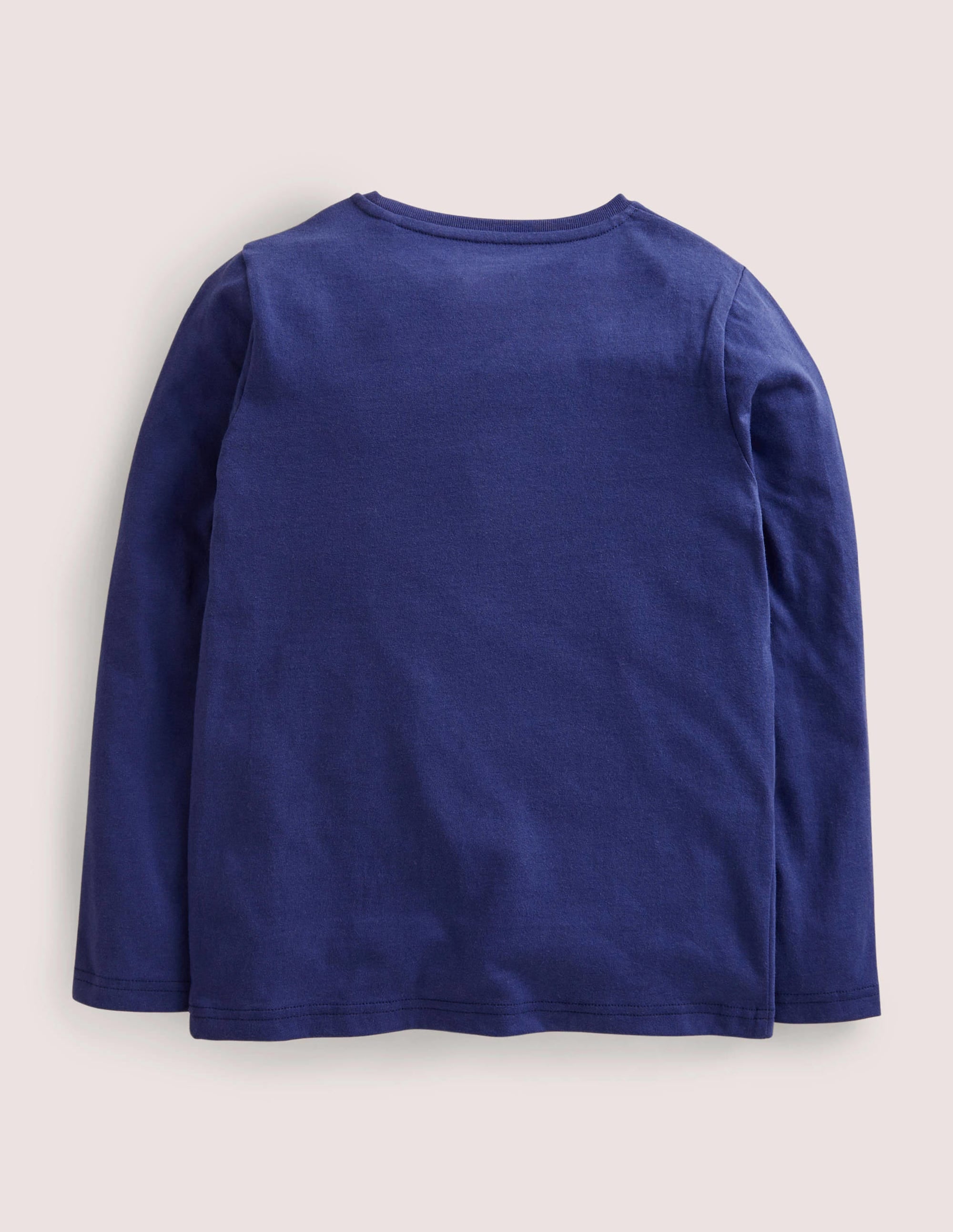 Big Appliqué T-shirt-Starboard Blue Camp Fire - Image 2