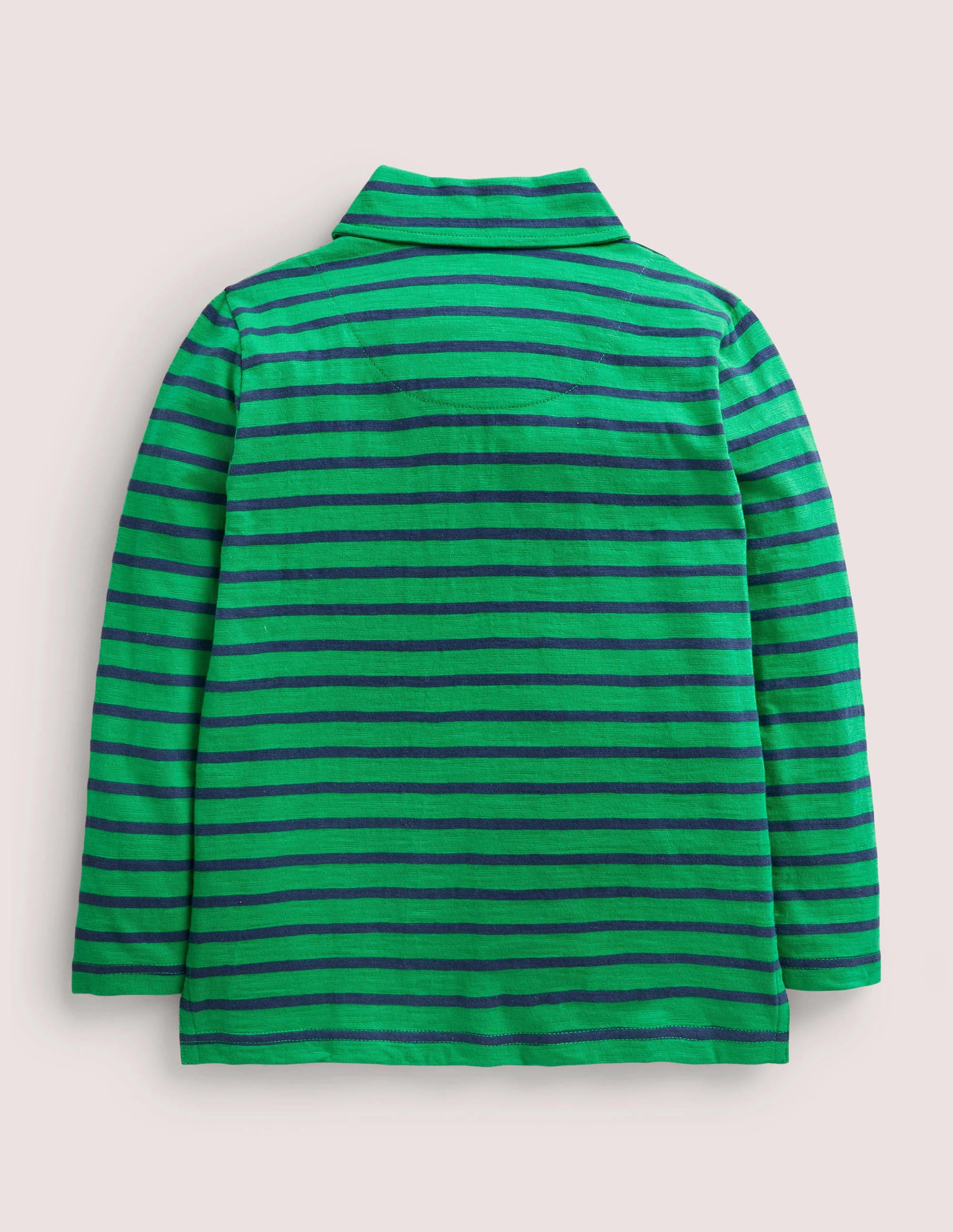Supersoft Polo Shirt-Starboard Blue/Green - Image 2