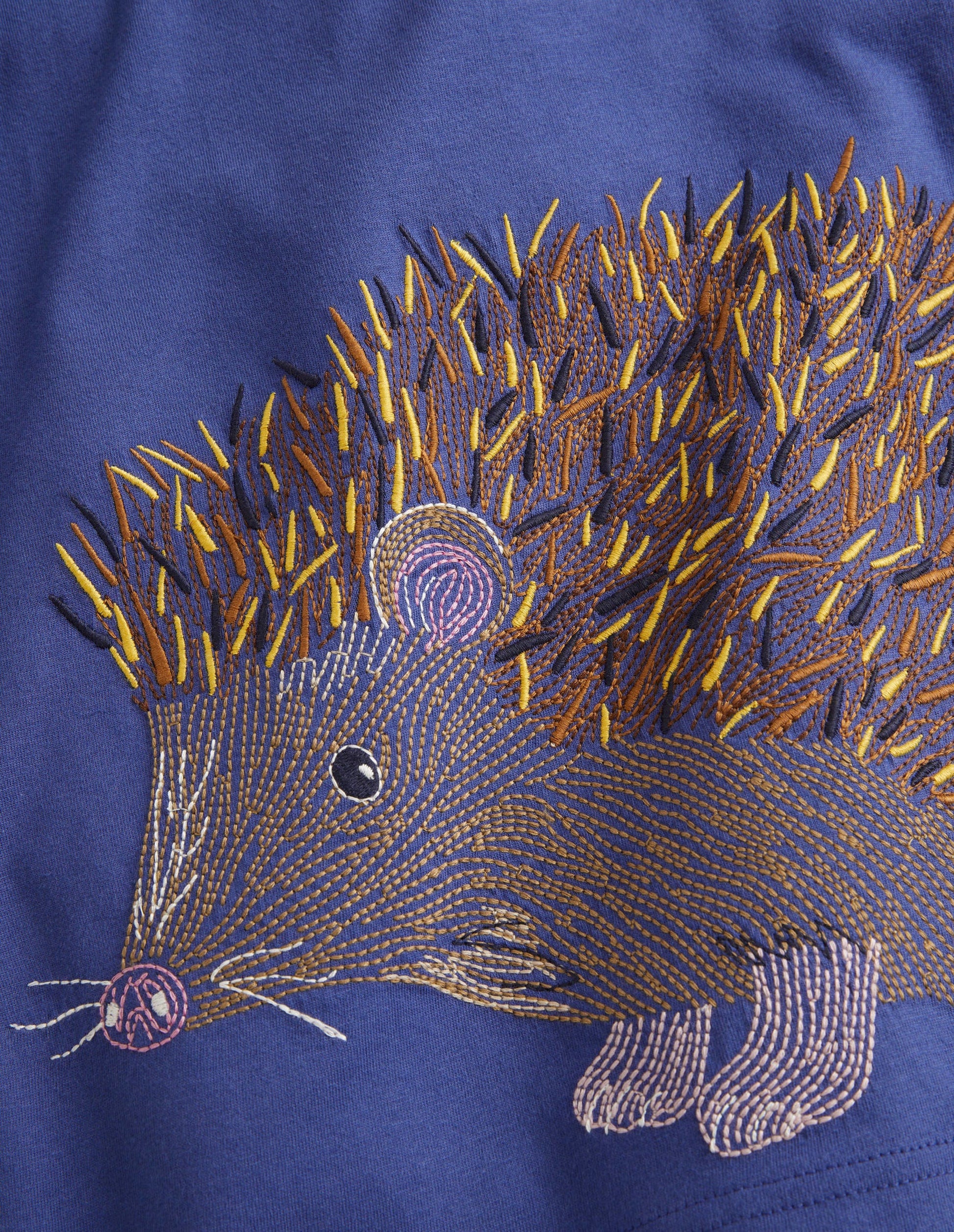 Superstitch T-shirt-Starboard Blue Hedgehog-3