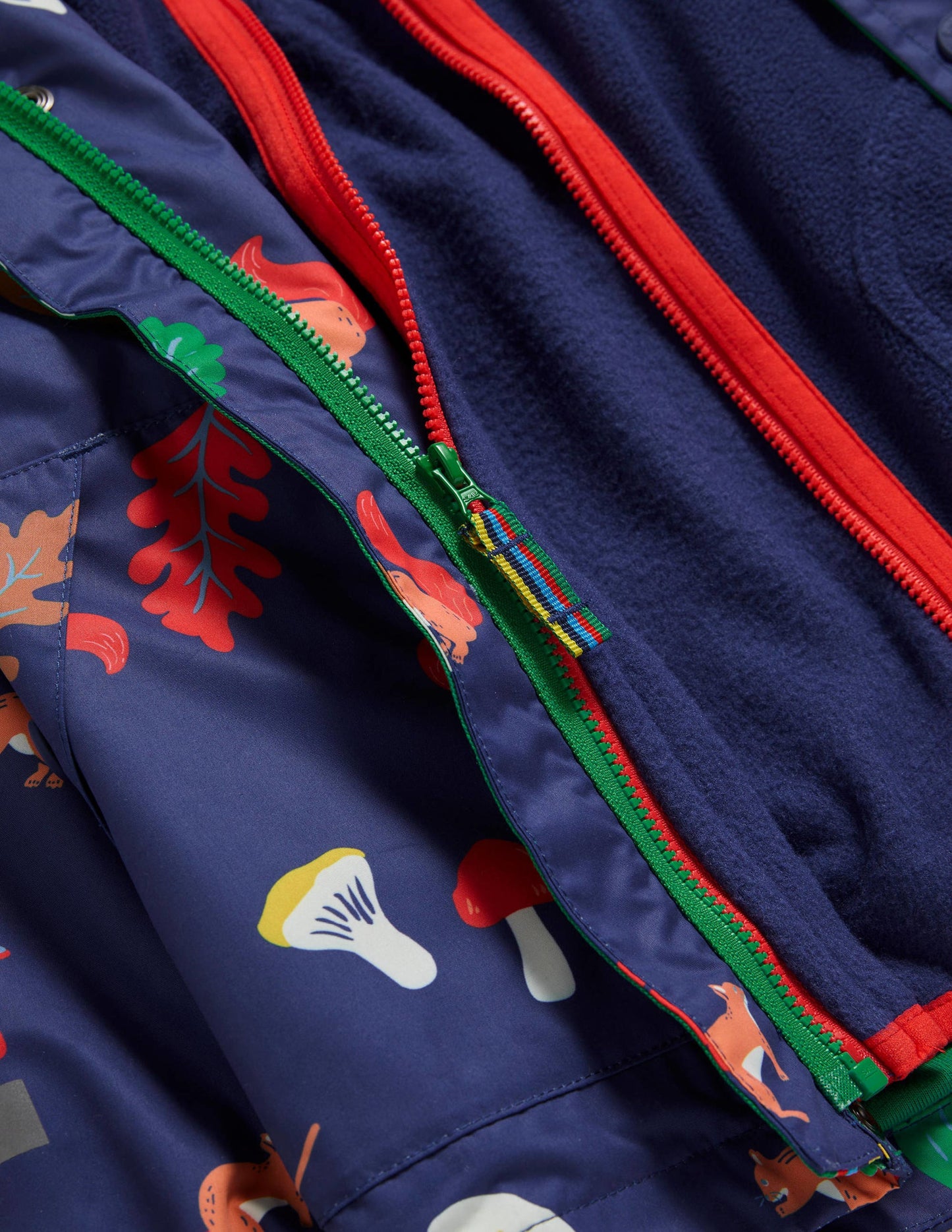 3-in-1 Waterproof Jacket-Starboard Navy Woodland