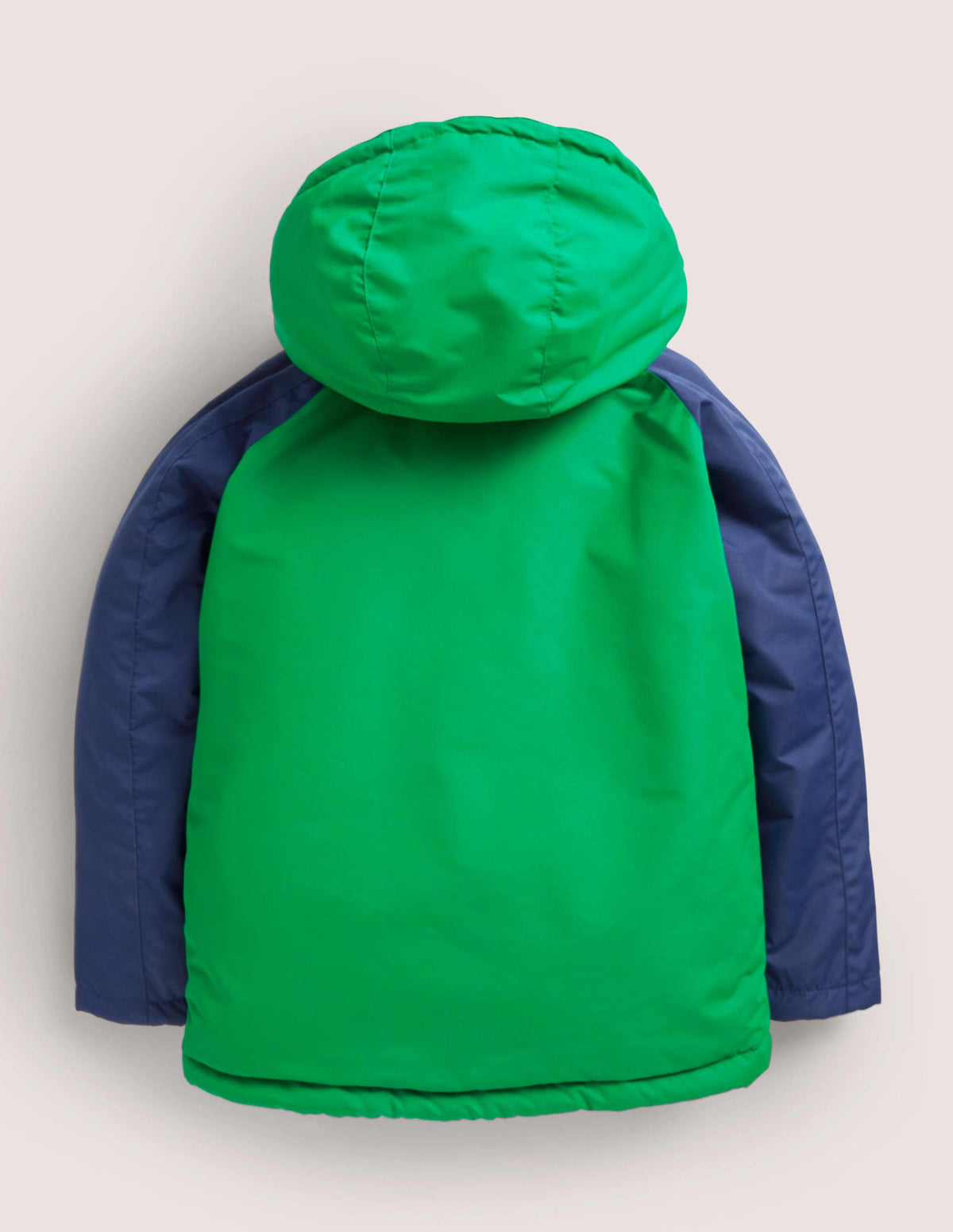 Colourblock Sherpa-Lined Fox Print Anorak-Highland Green Fox-2