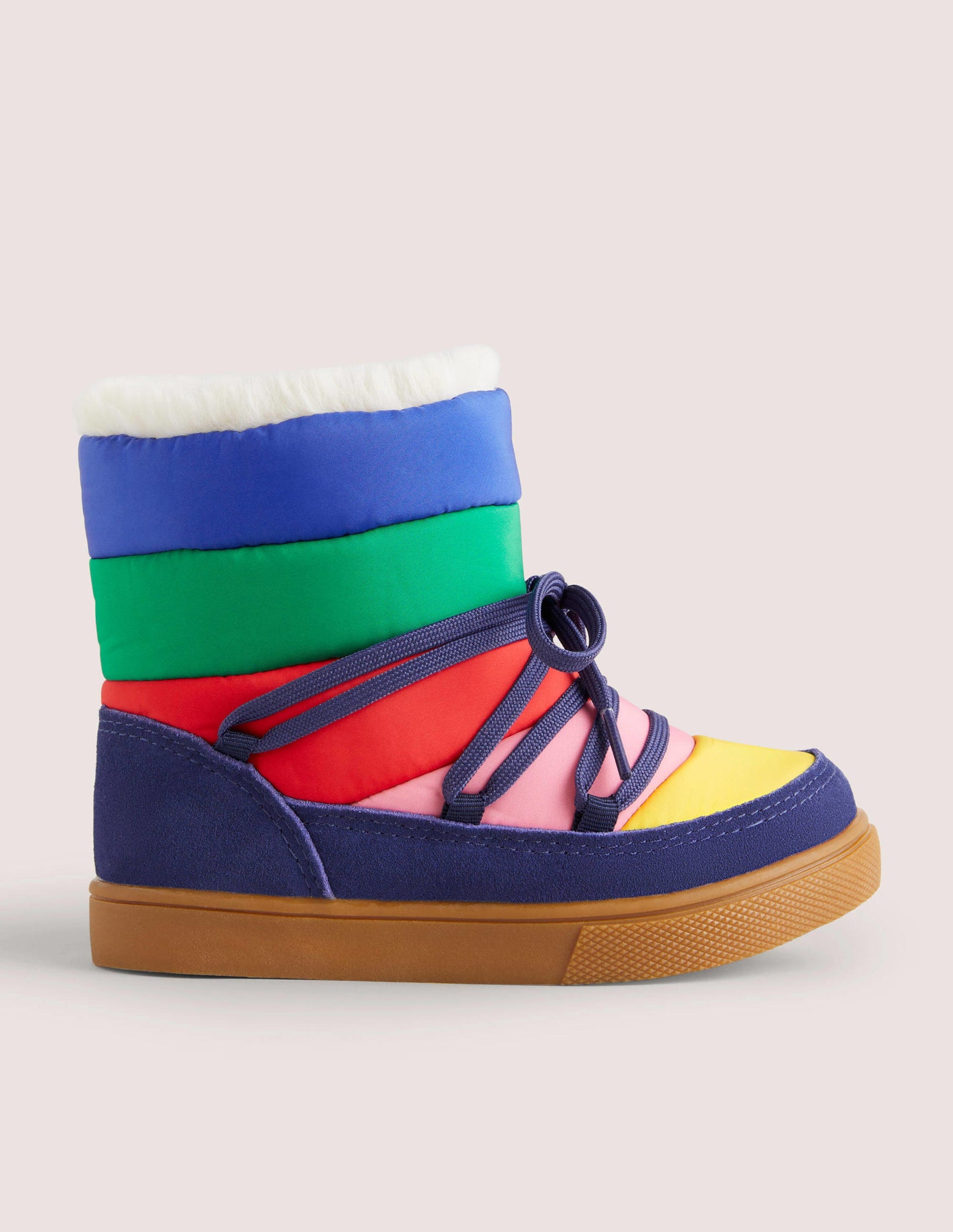 Colourblock Snow Boot-Multi-1