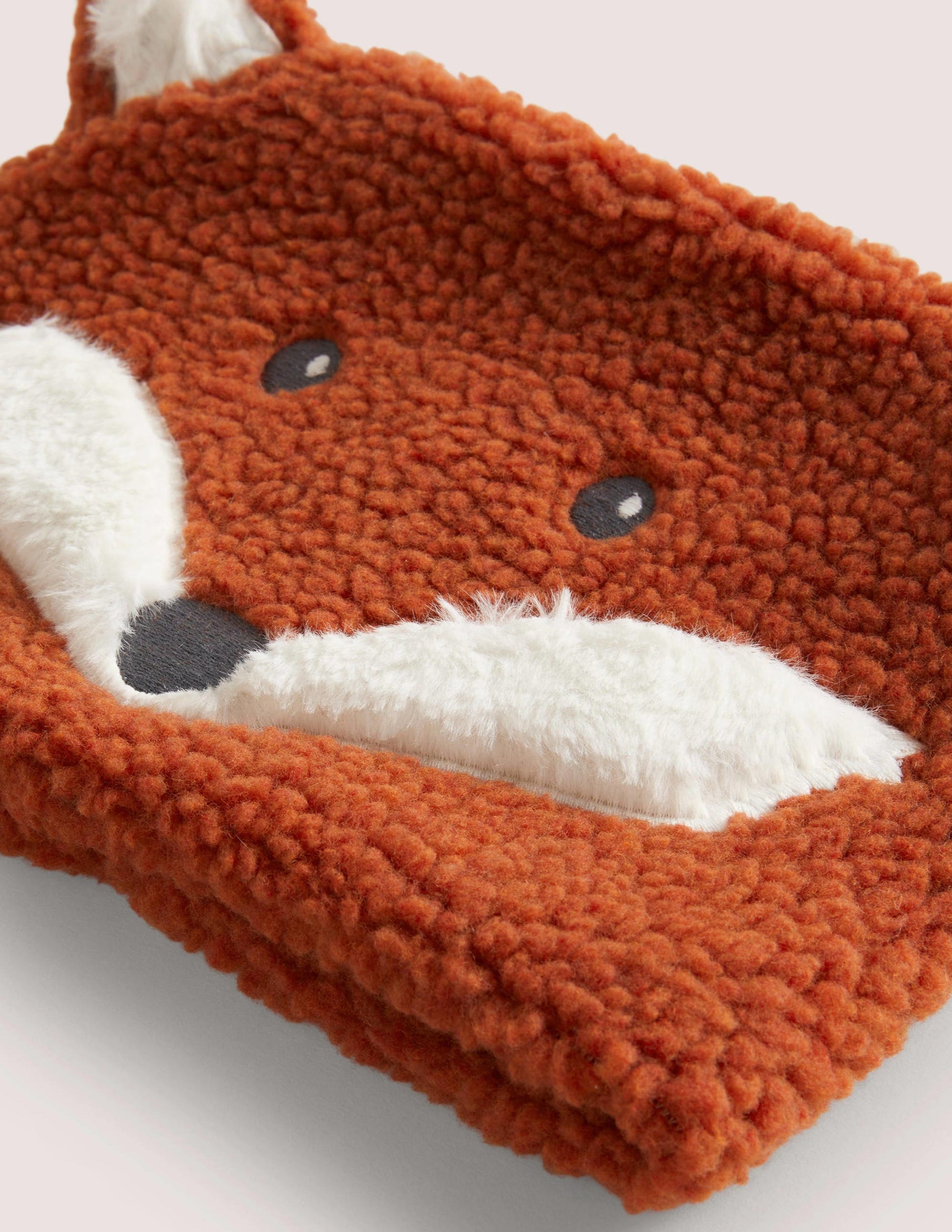 Fox Snood-Rust Orange-2