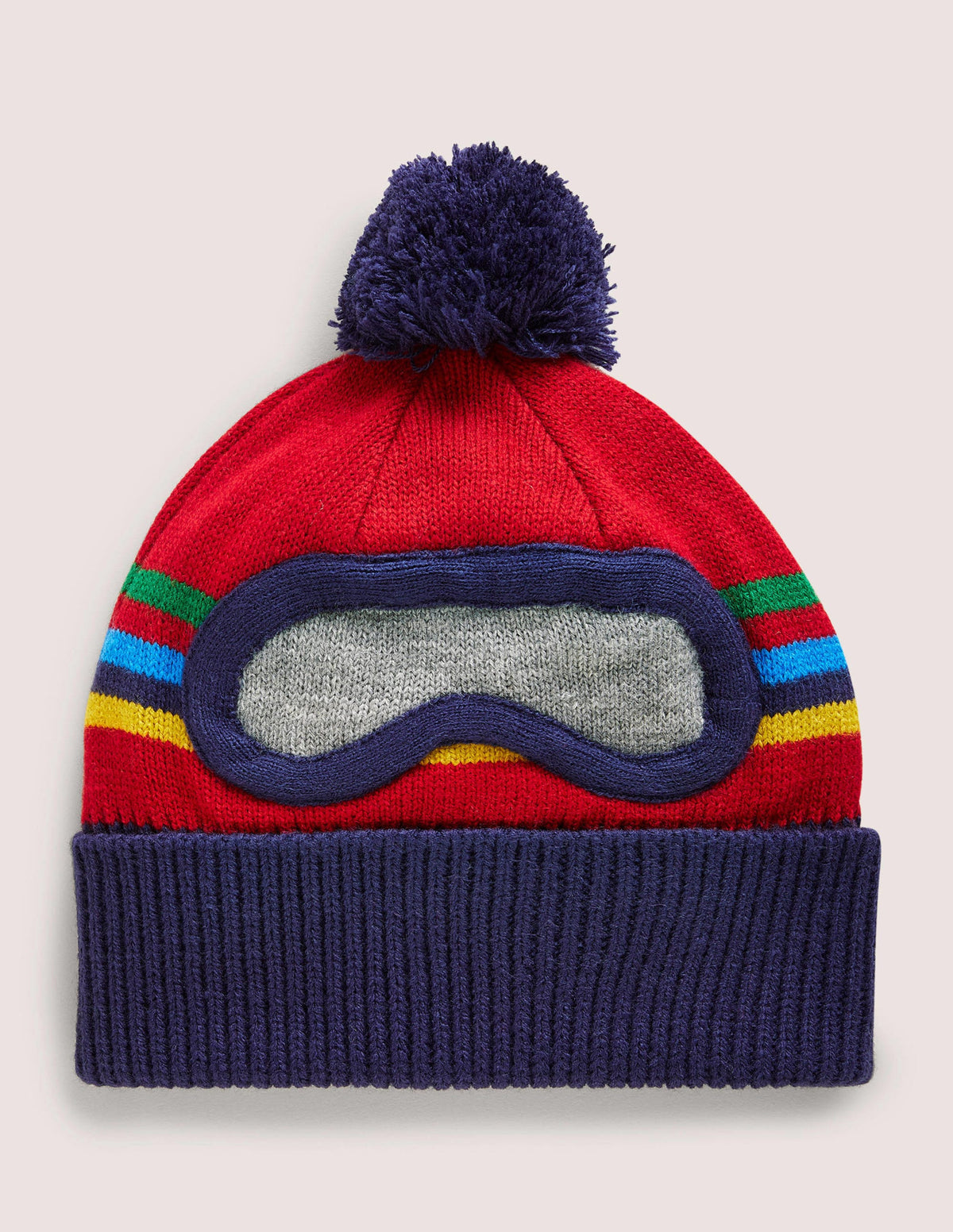 SKI Goggle Hat-Rockbilly Red - Image 1